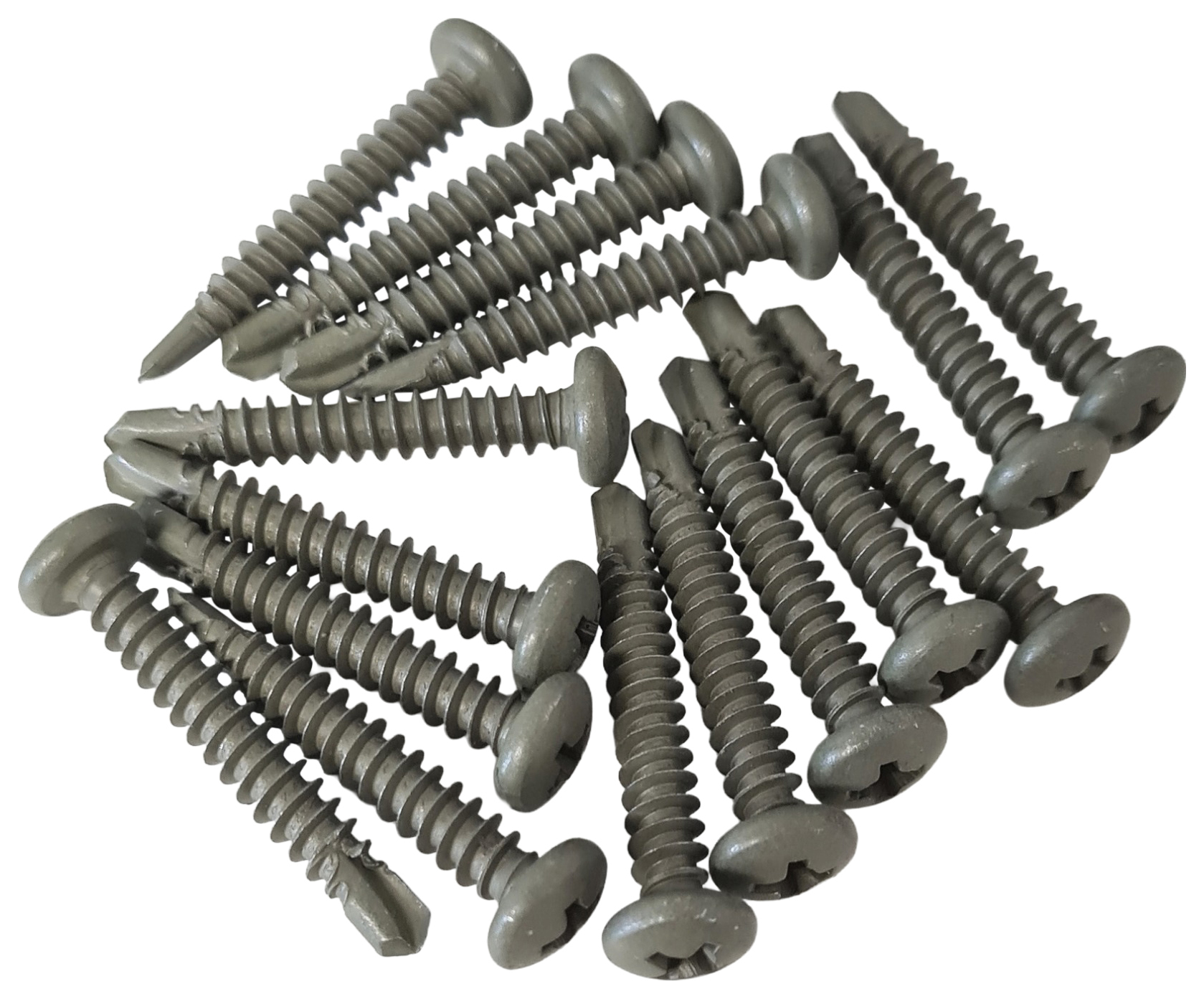 DuraPost VISTA Black Self Drilling Screw - 4 x 28mm Black Pack of 16