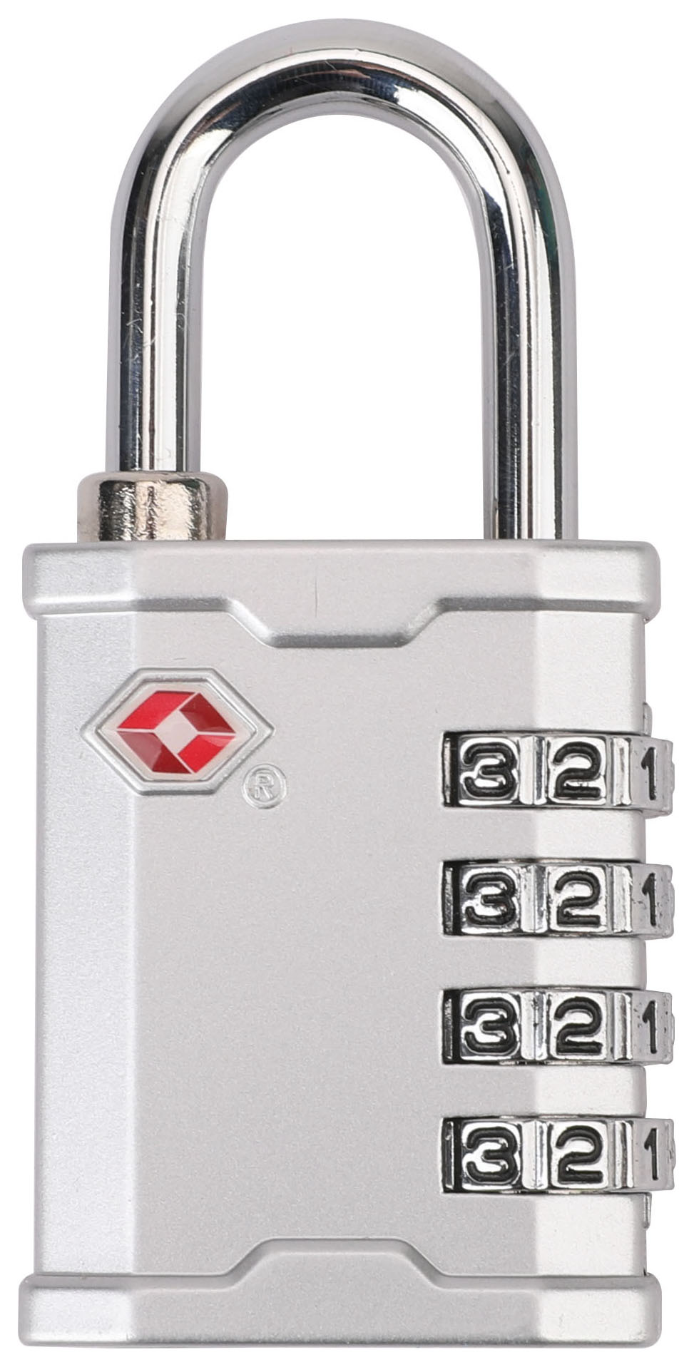 4-Digit Heavy Duty Metal TSA Travel Padlock