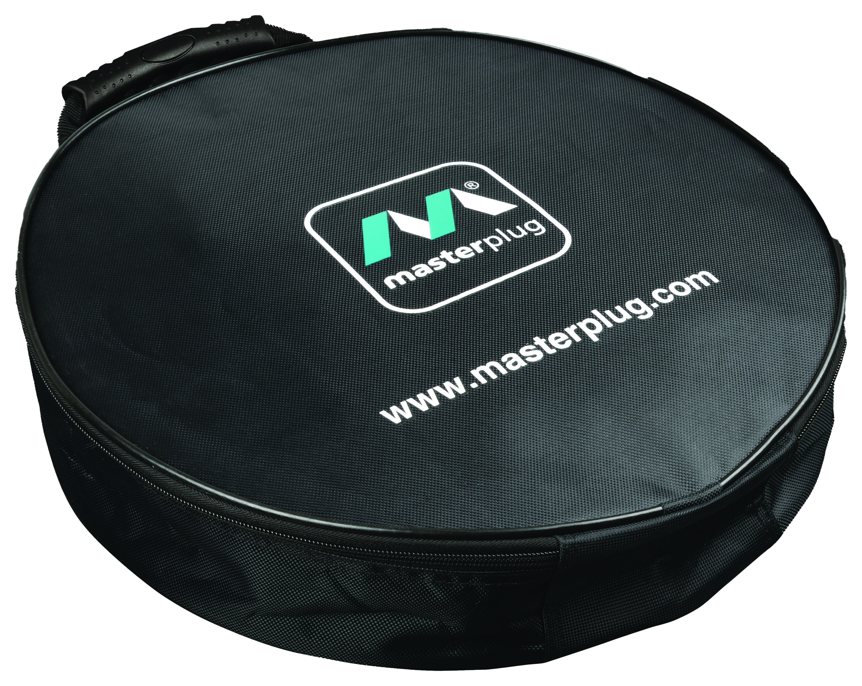Masterplug EV Charging Cable Storage Tidy Bag with Carry Handle - Black