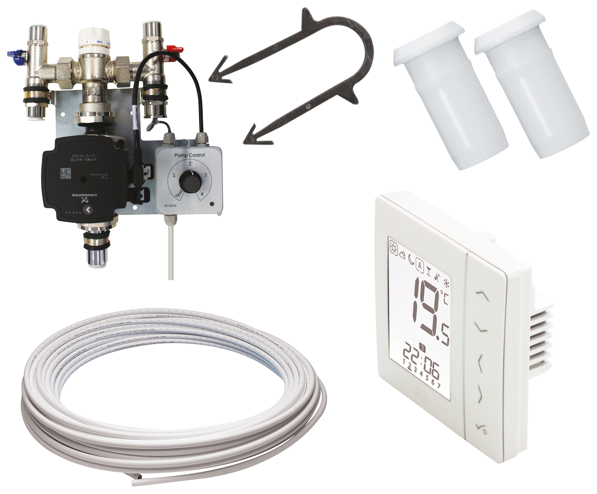JG Speedfit Underfloor Heating Pack - 20m2