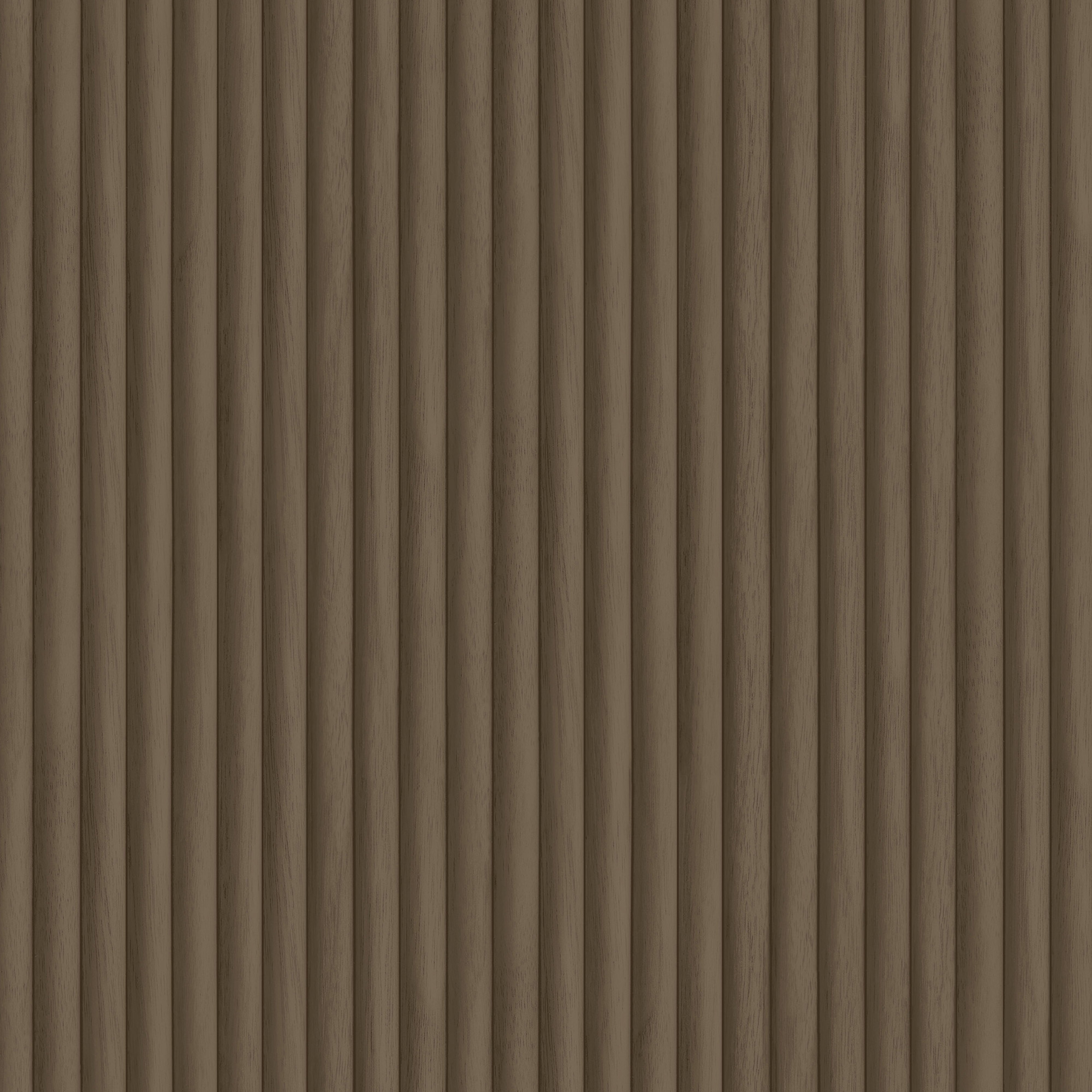 Holden Bevel Slat Natural Wallpaper - 10m