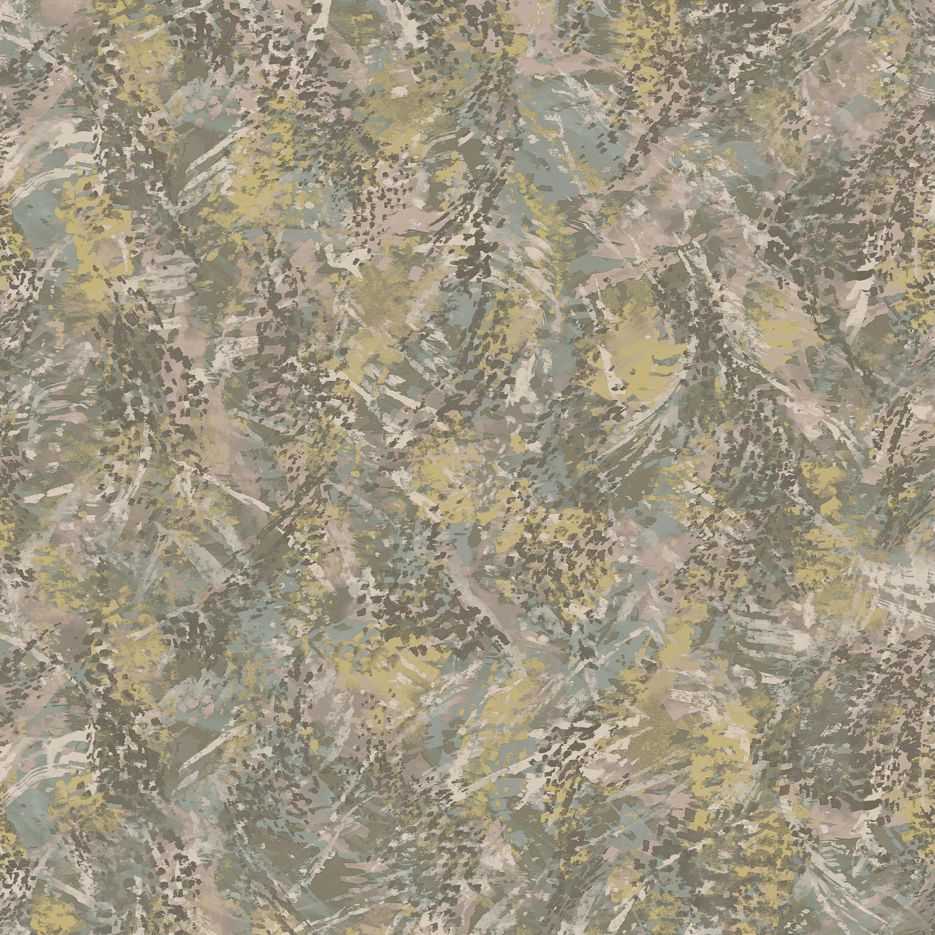 Holden Pluma Blush & Khaki Wallpaper - 10m