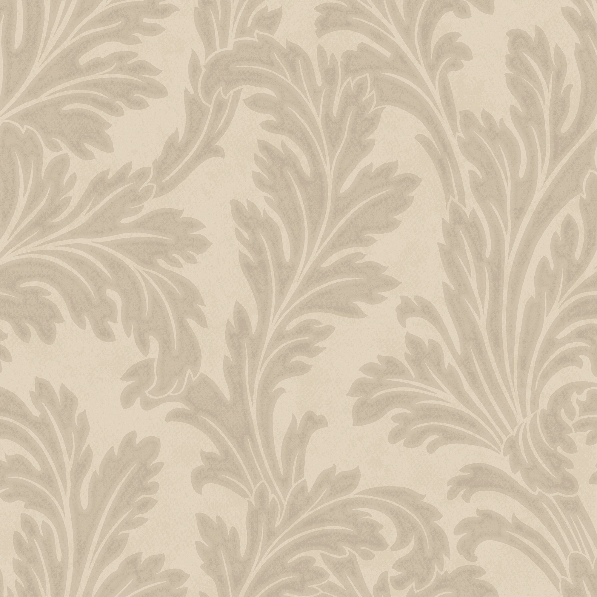Holden Acanthus Beige Wallpaper - 10m