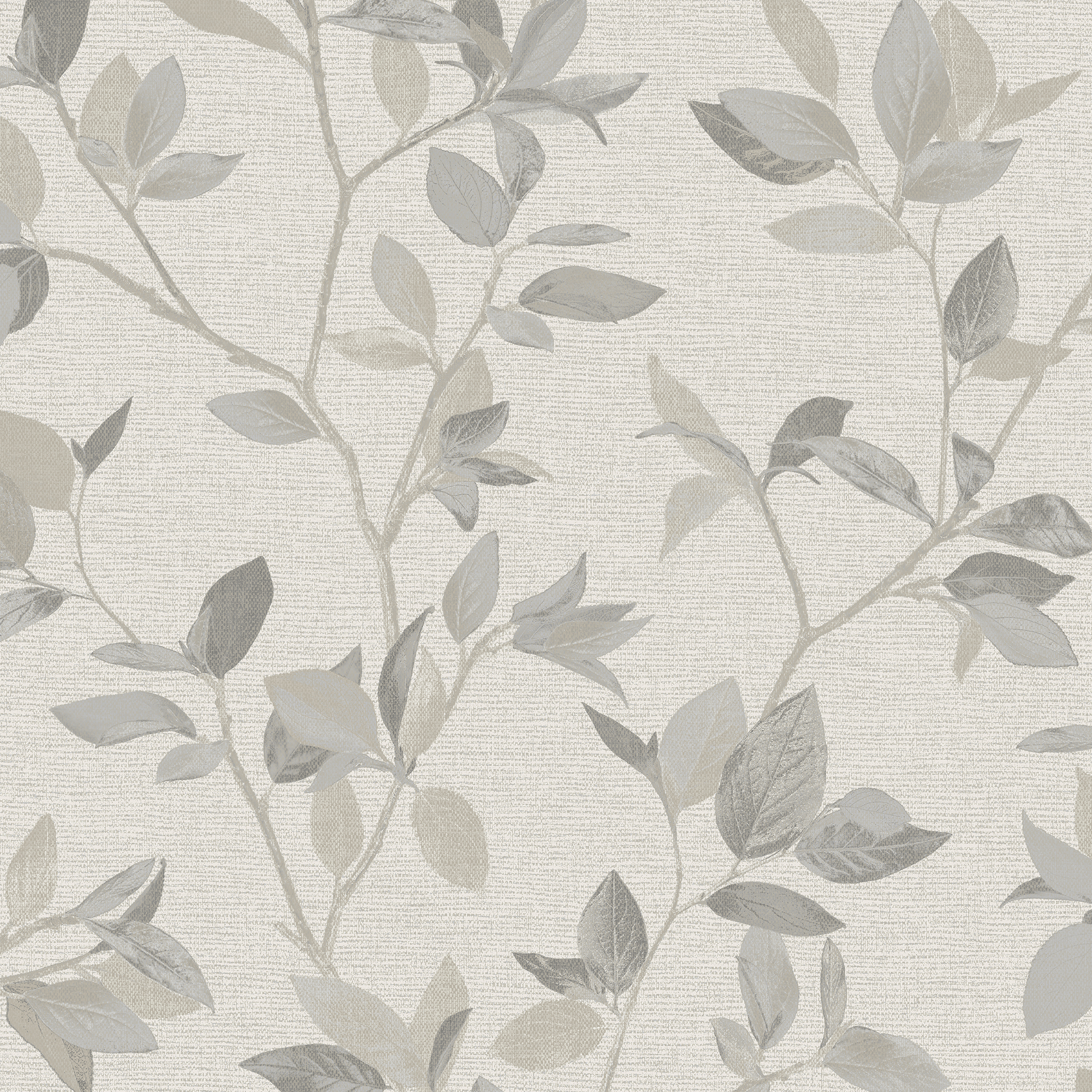 Rasch Silver Birch Silver & Neutral Wallpaper - 10m