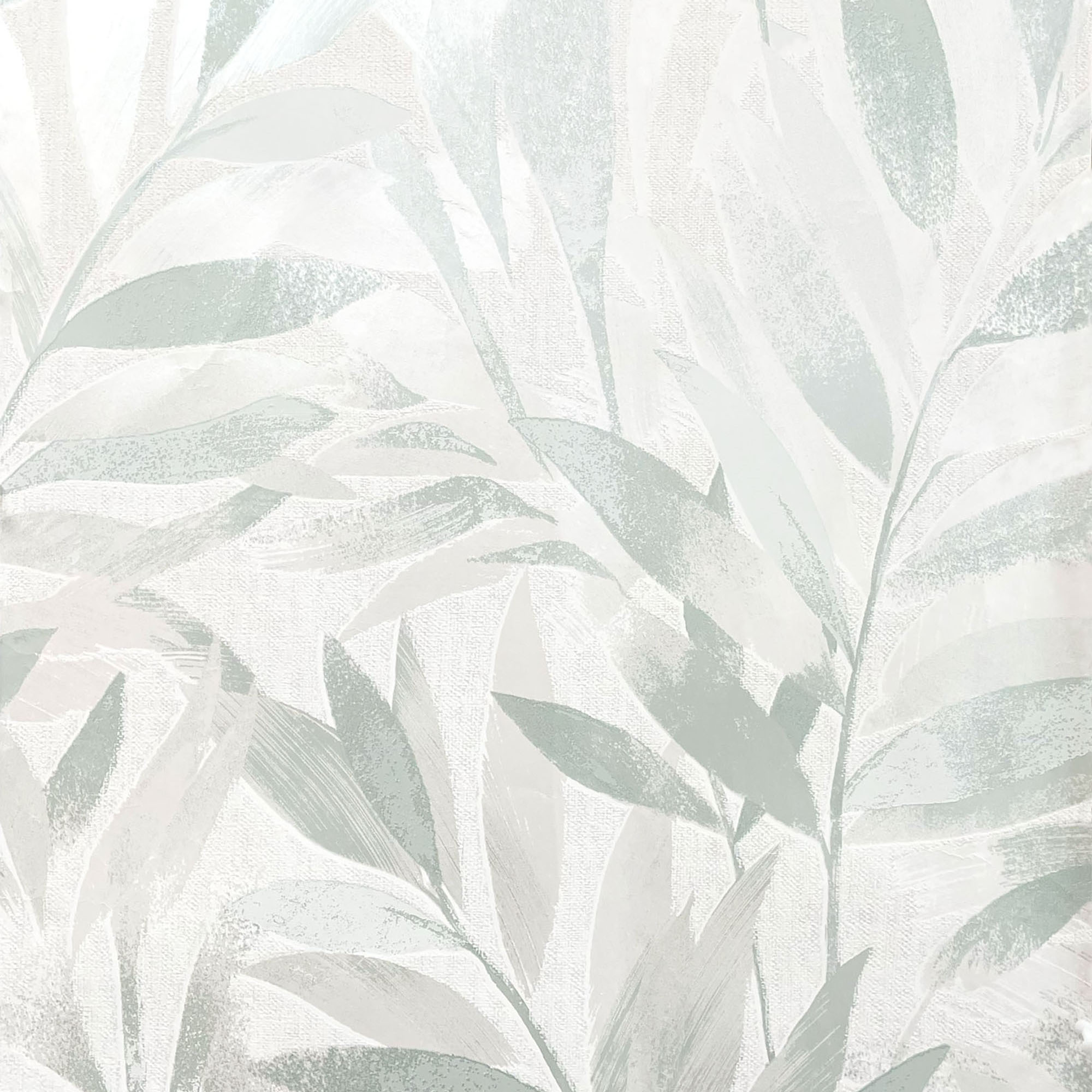 Rasch Fiji Leaf Sage Wallpaper - 10m