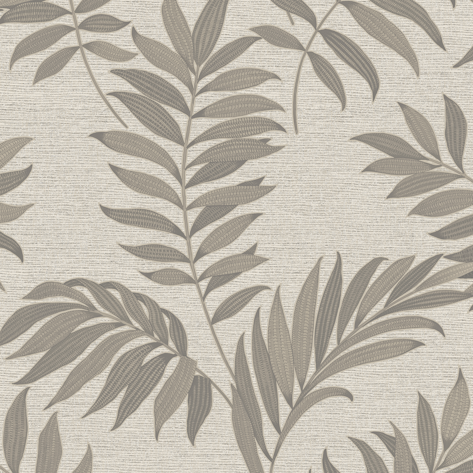 Rasch Sumatra Palm Taupe Wallpaper - 10m