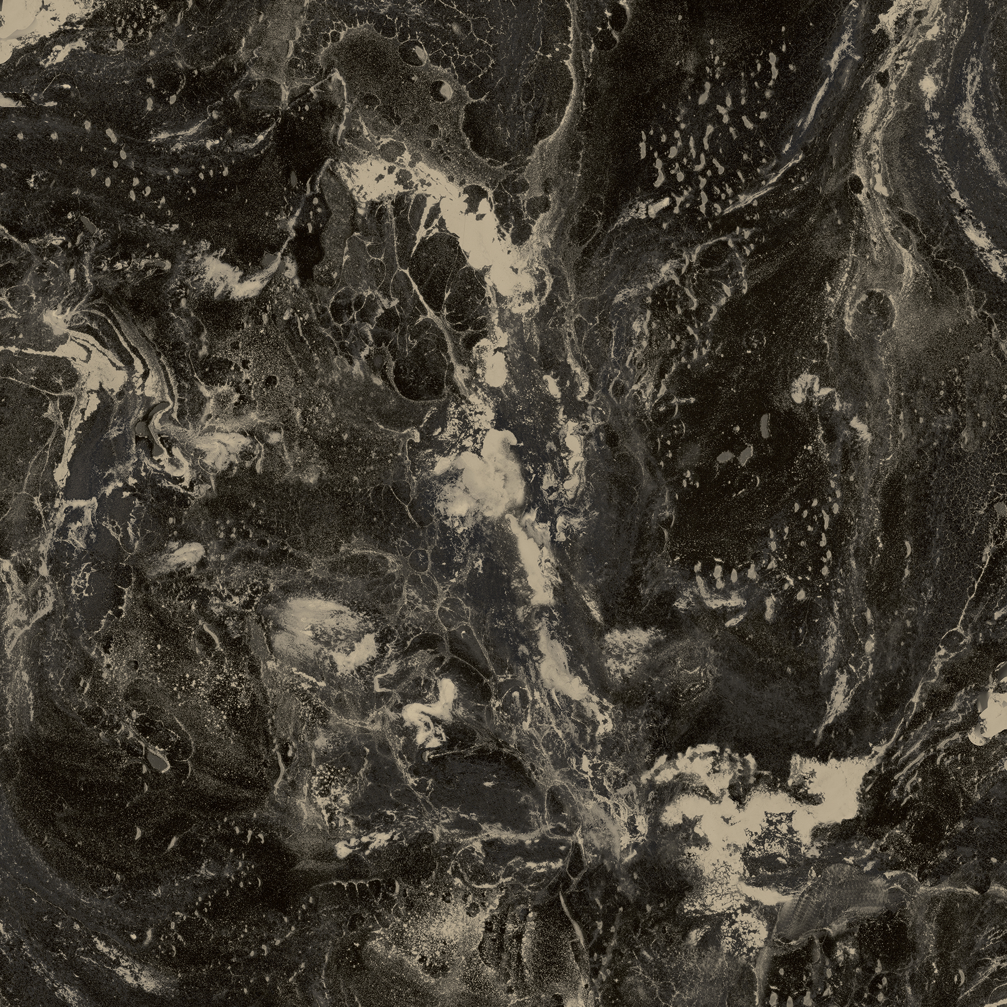Rasch Sienna Marble Black Wallpaper - 10m