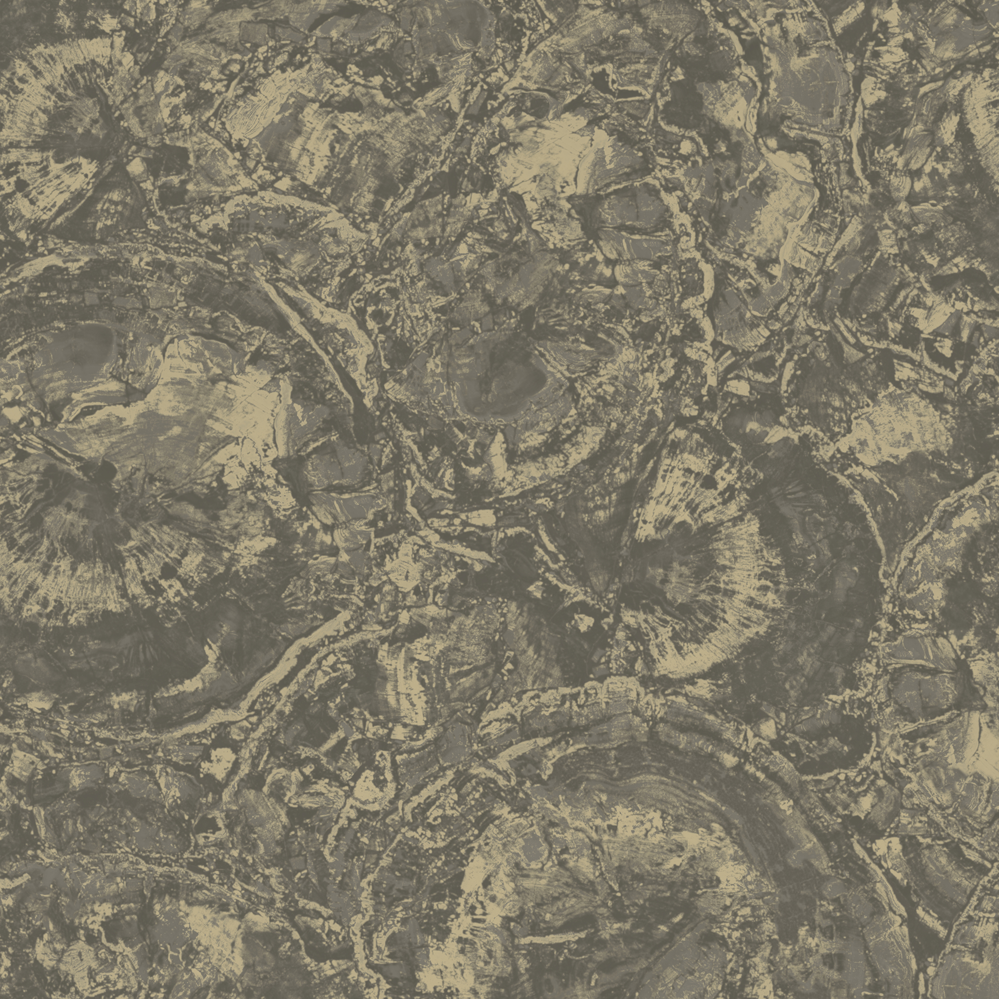 Rasch Orvieto Marble Black & Gold Wallpaper - 10m
