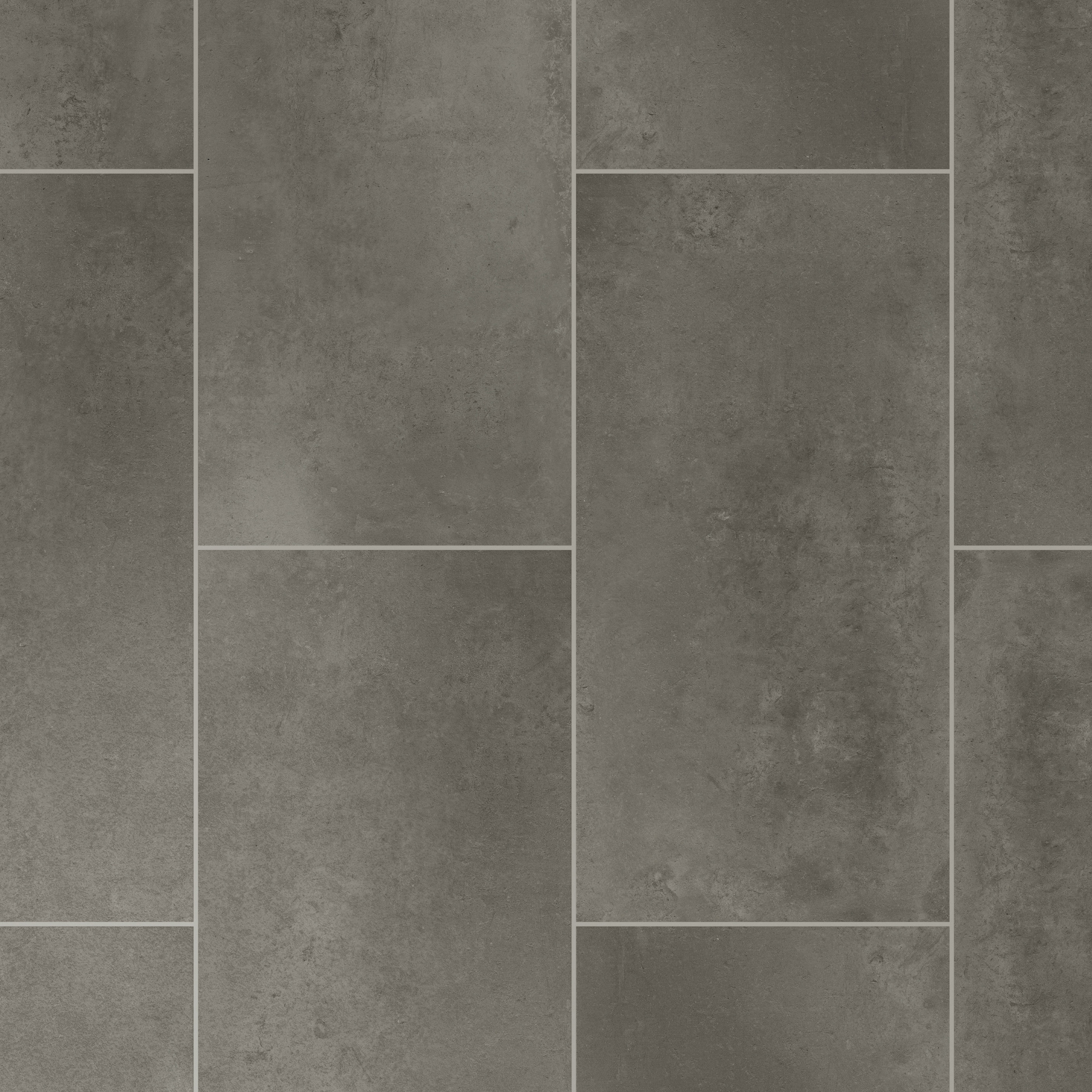Novocore Grey Pre-Grouted Tile Effect SPC Luxury Vinyl Flooring - 1.97m2