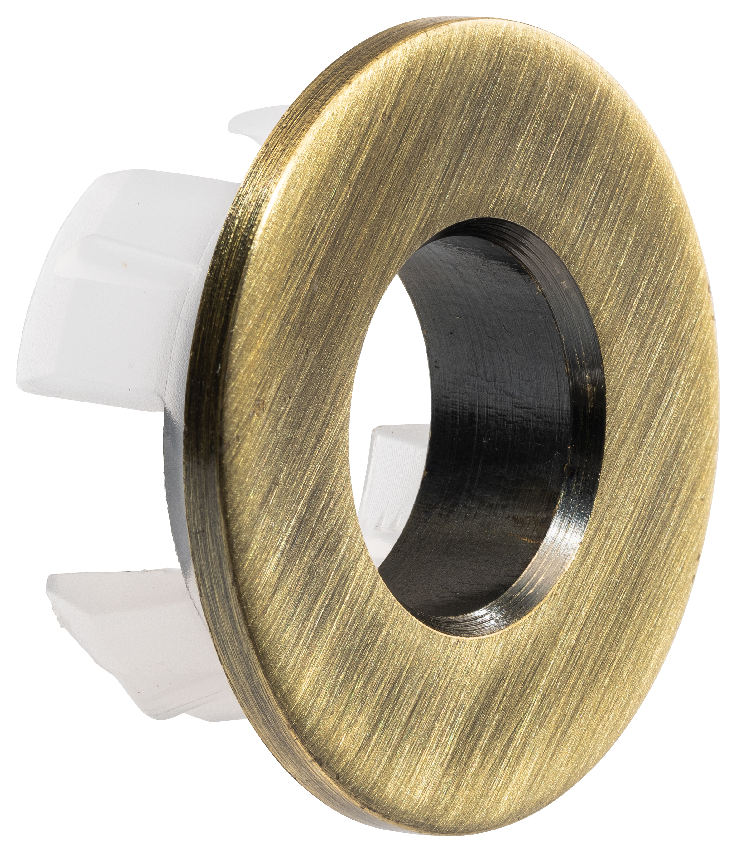 Abode Overflow Ring for Basins - Antique Brass