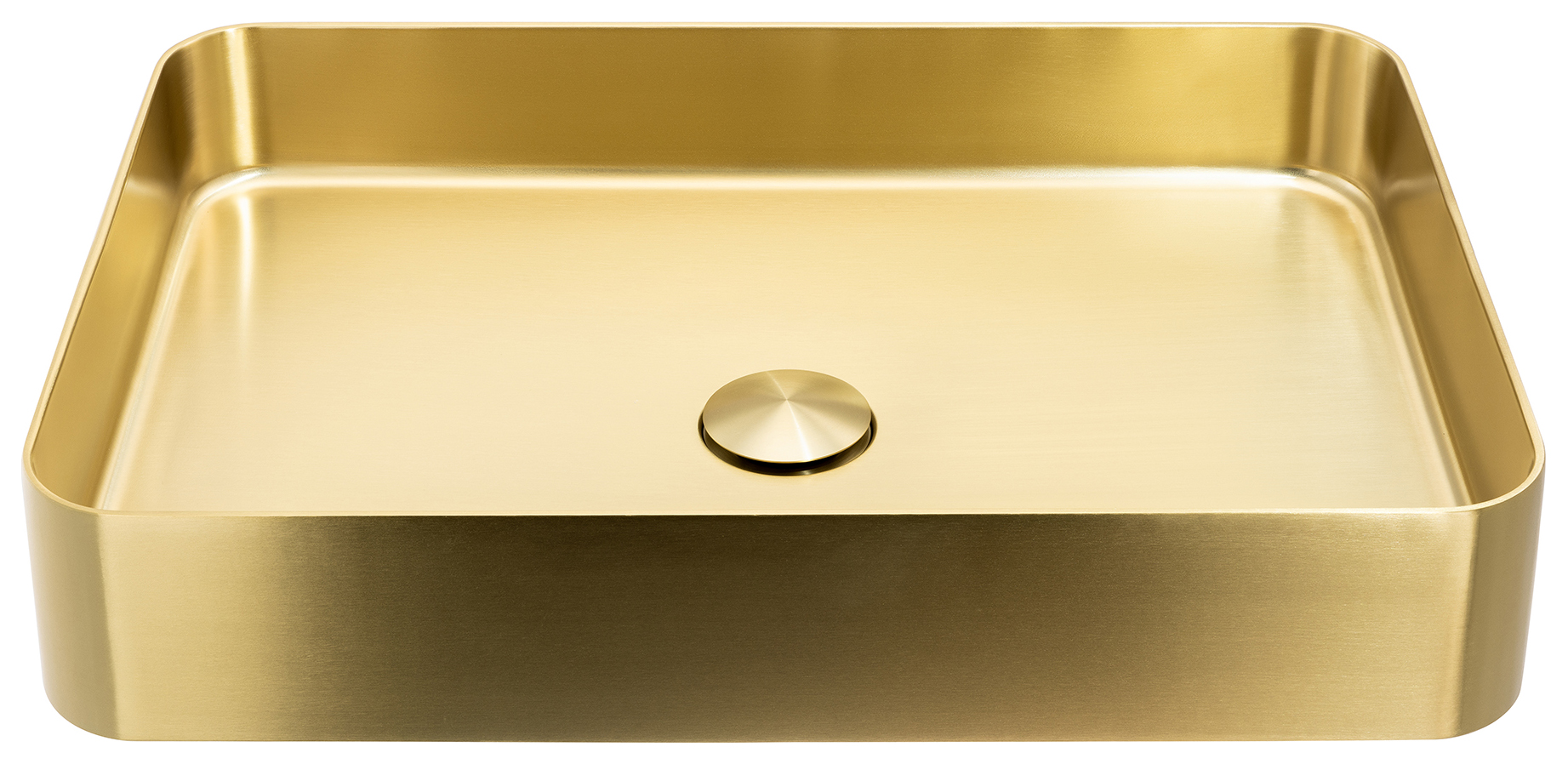 Abode Cava Tablet Countertop Steel Basin - Brushed Brass