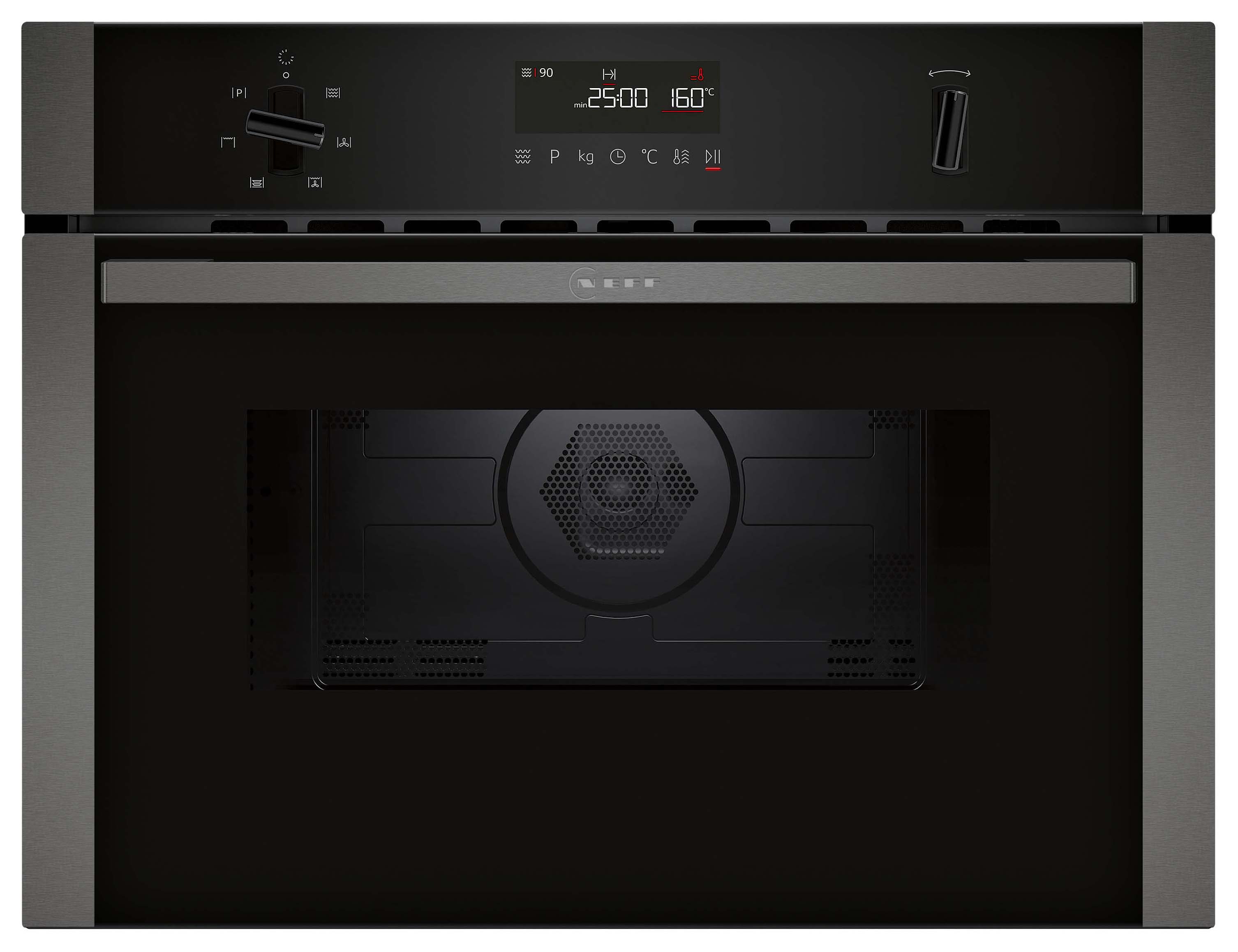 Neff N 50 C1AMG84G1B Built-In Microwave Oven - Graphite