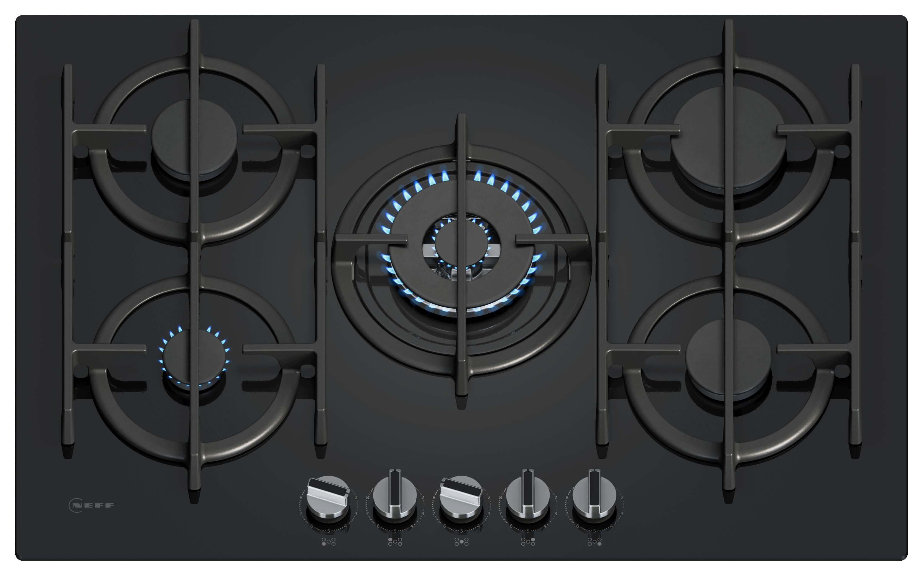 Neff N 70 T27PIQ4S0 Gas Hob 75cm - Black