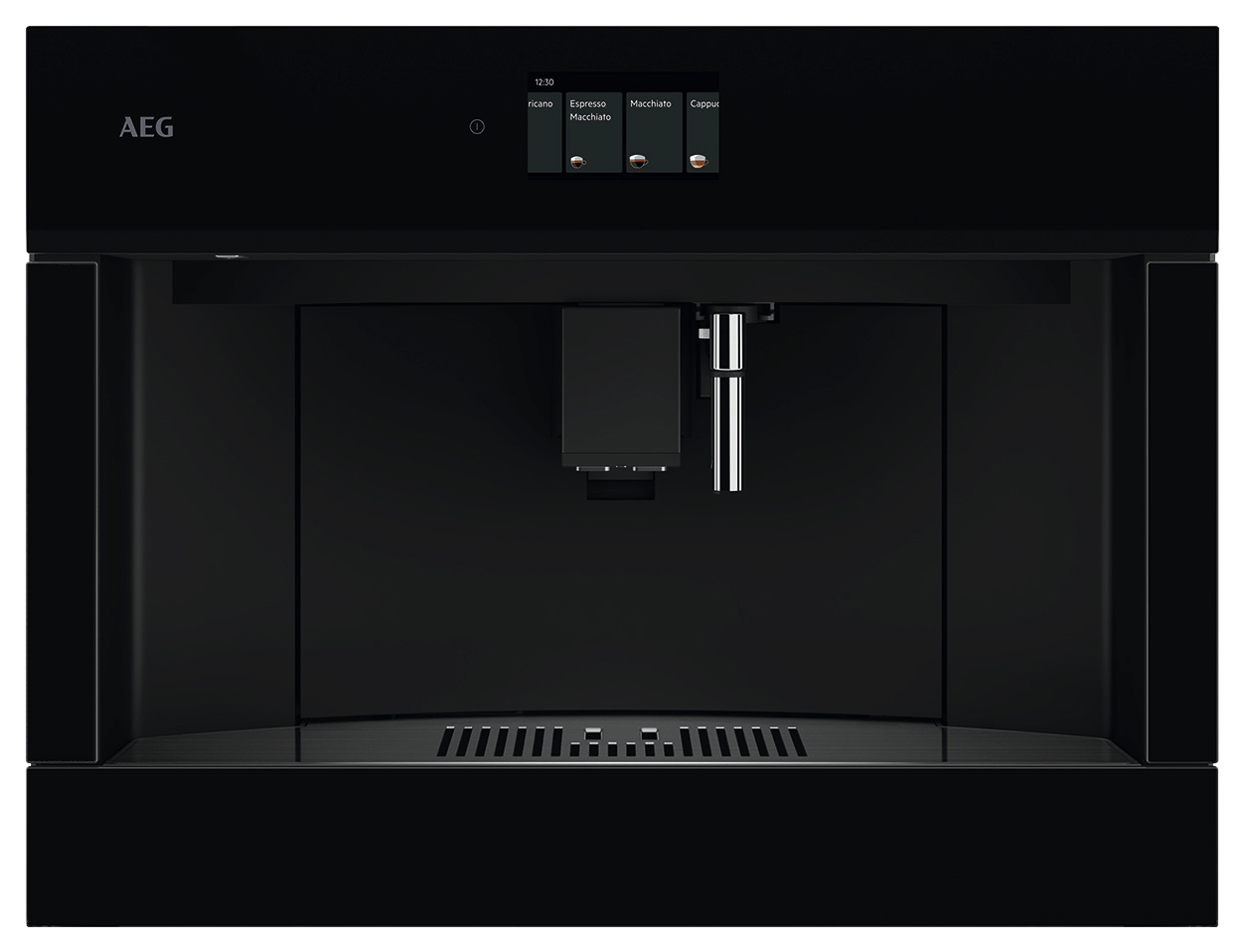 AEG NKC8N7B 8000 Bean to Cup Coffee Machine - Gloss Black