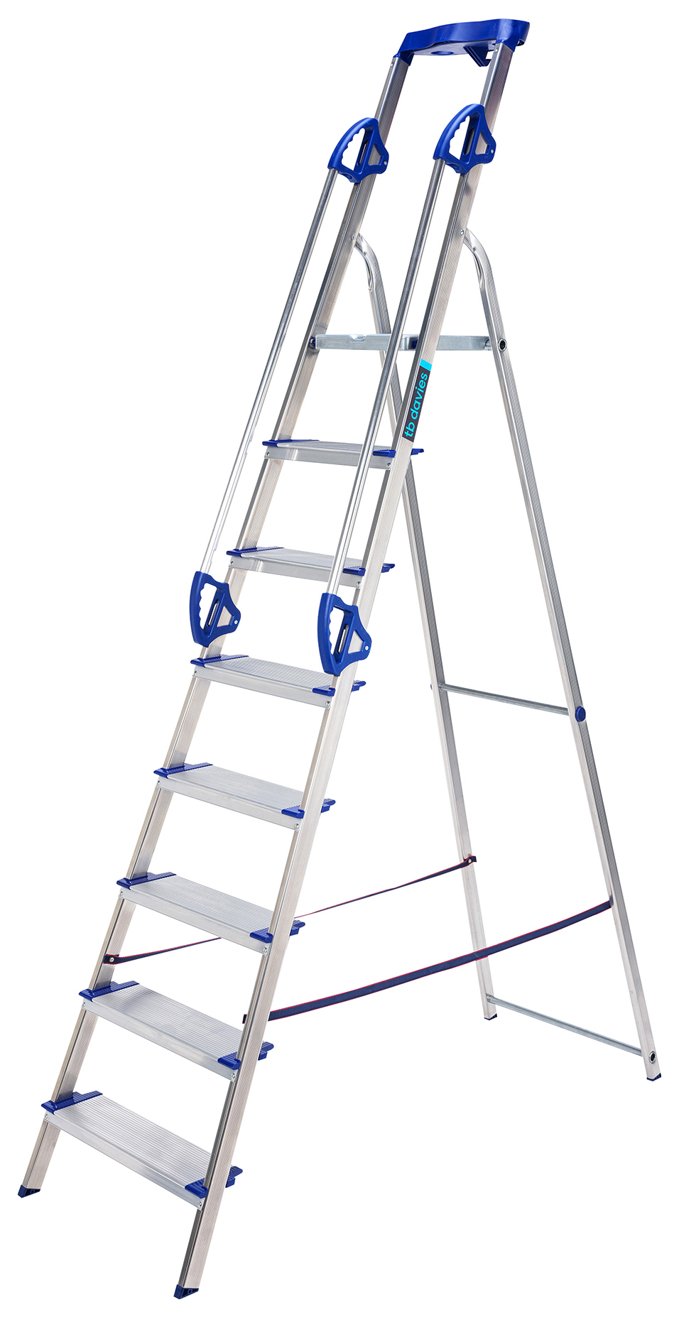 TB Davies 8 Tread PREMIER-XL Aluminium Trade Platform Step Ladder