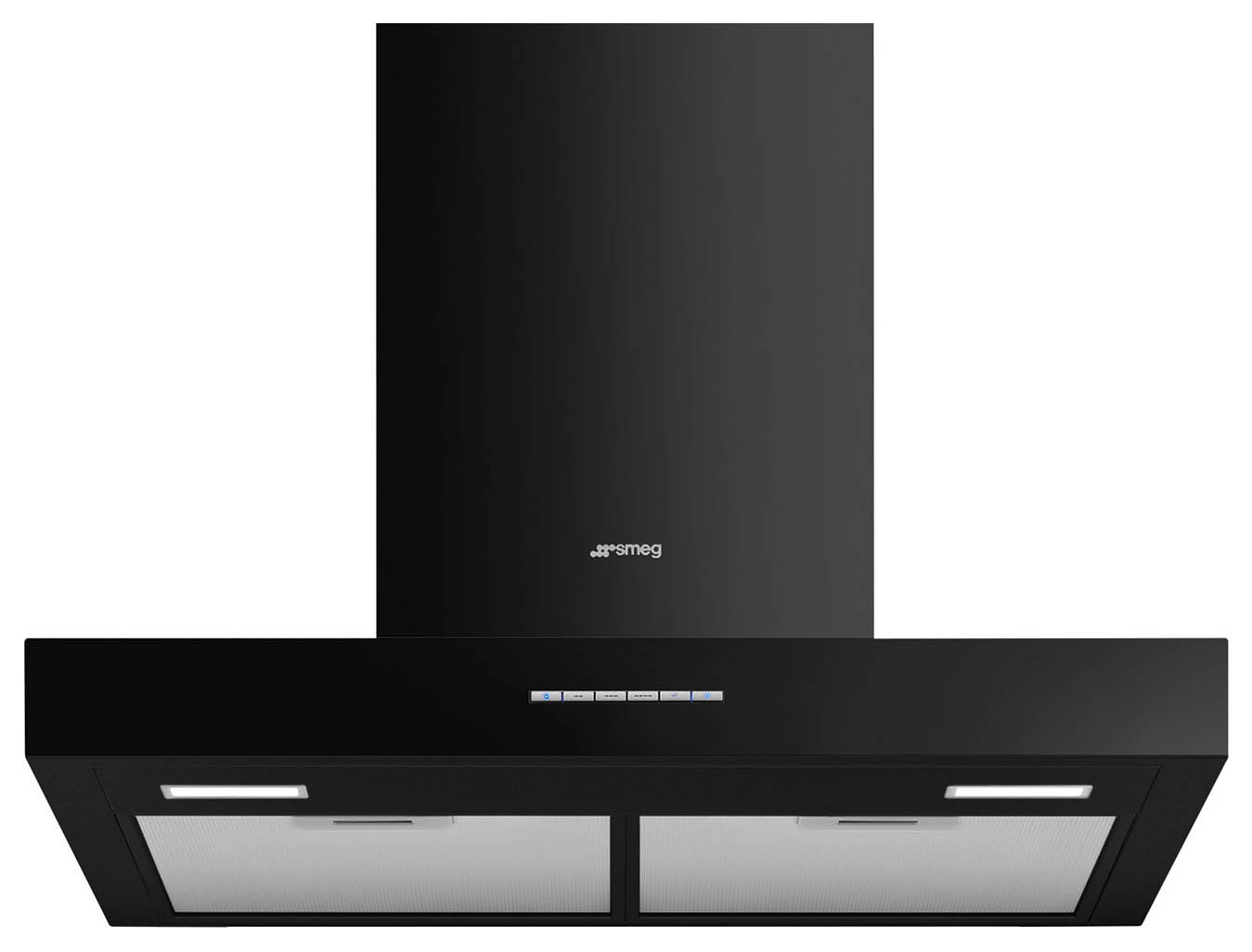 Smeg KBT600BL 60cm Chimney- Gloss Black
