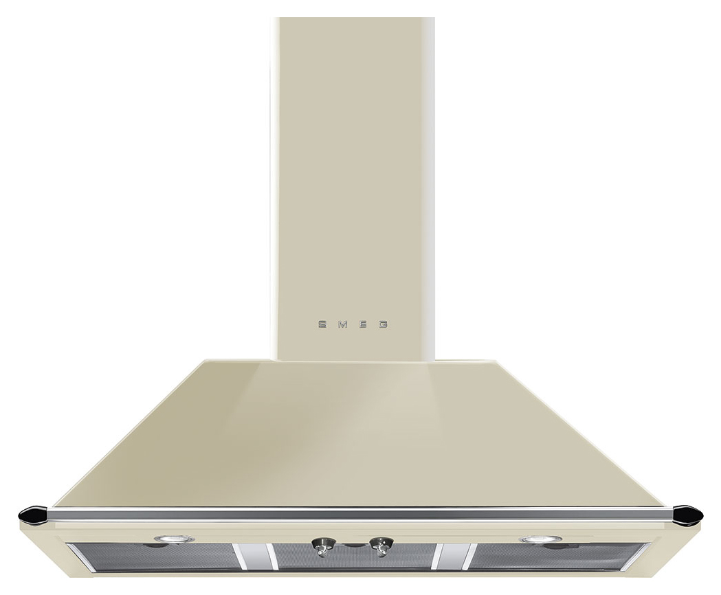 Smeg KT100PE 100cm Victoria Chimney Hood - Cream