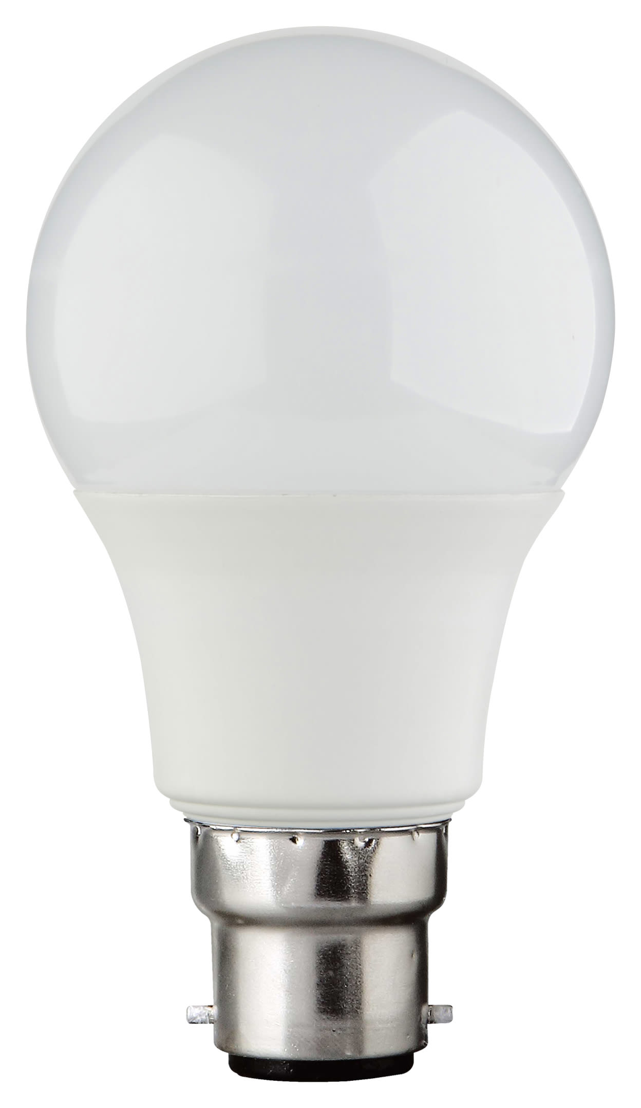 Wickes GLS LED B22 Non-dimmable Opal CCT Light Bulb 5.9W