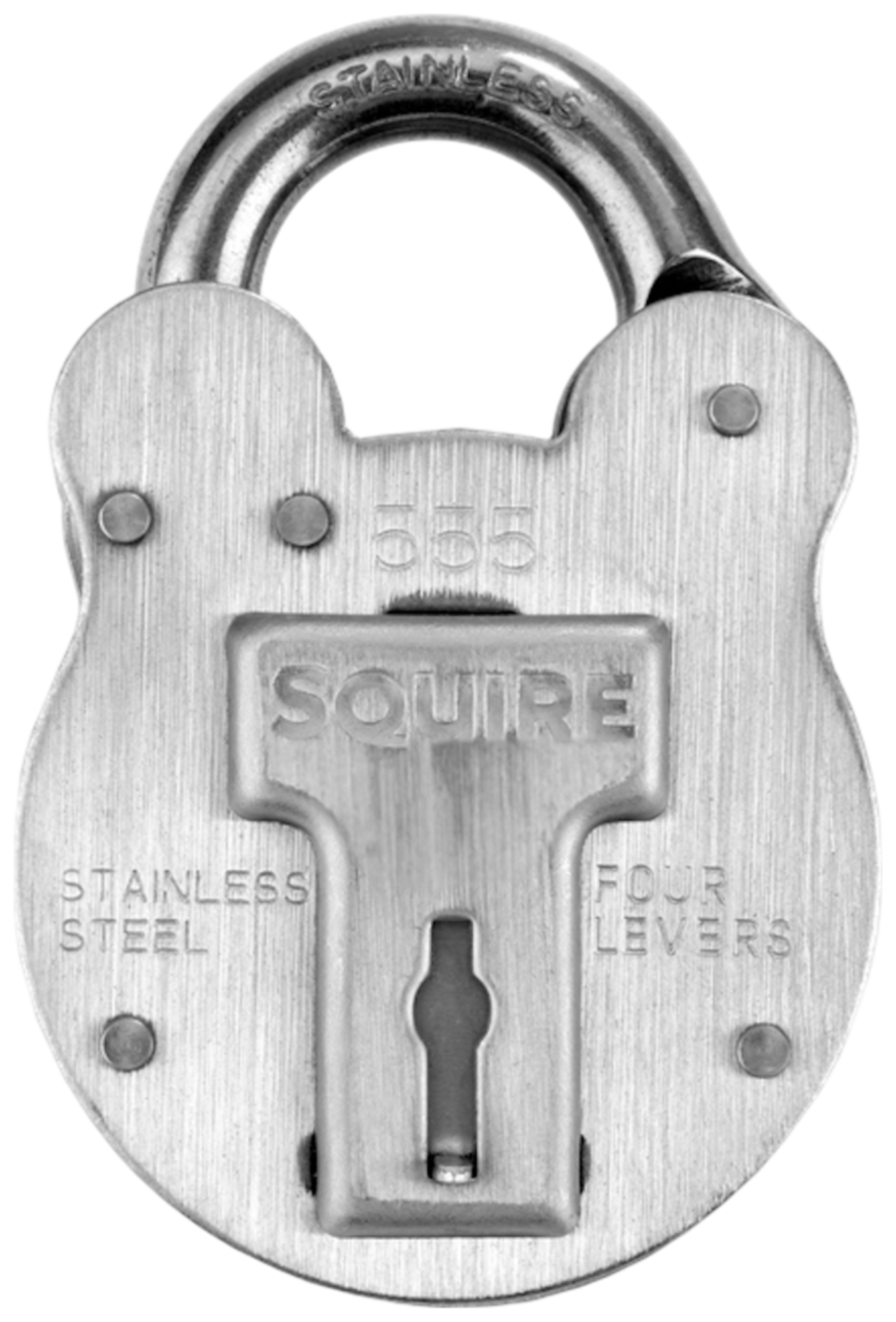 Squire Old English 555 Stainless Steel Padlock