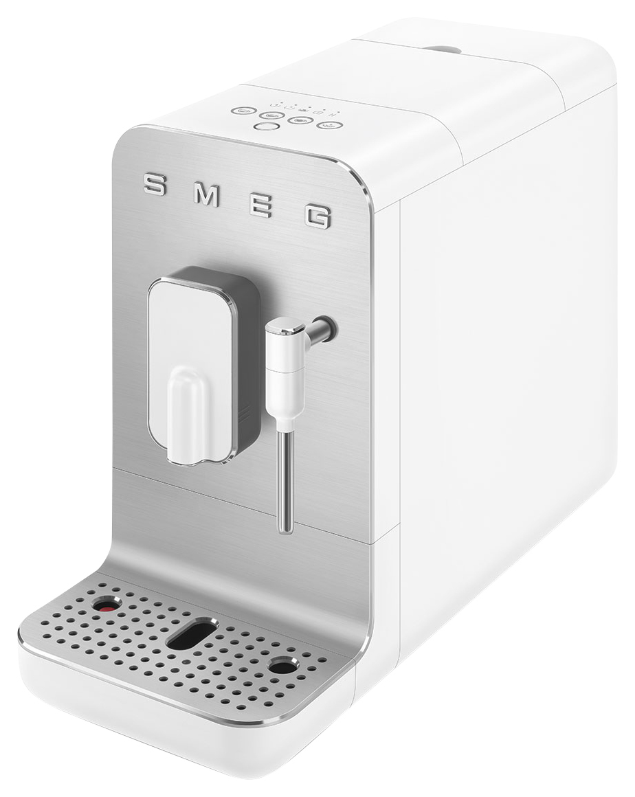 Smeg BCC12WHMUK Bean to Cup Coffee Machine - Matt White