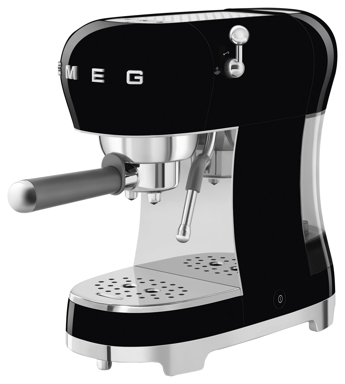 Smeg ECF02BLUK Espresso Coffee Machine - Black