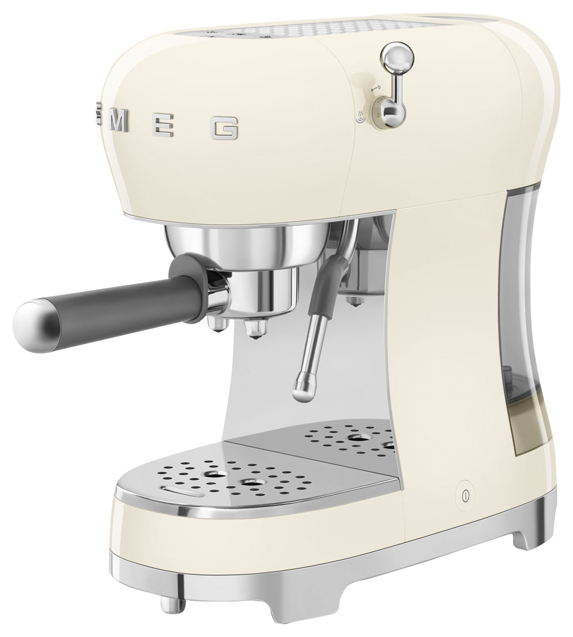Smeg ECF02CRUK Espresso Coffee Machine - Cream