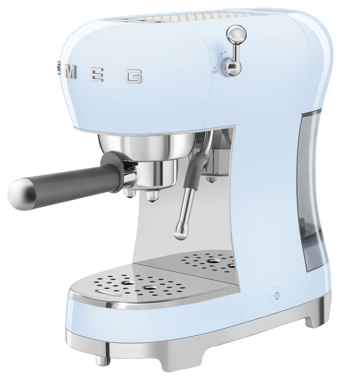 Smeg ECF02PBUK Espresso Coffee Machine - Pastel Blue