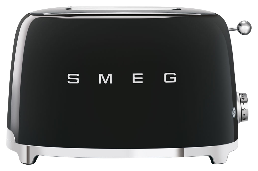 Smeg TSF01BLUK Two Slice Toaster - Black