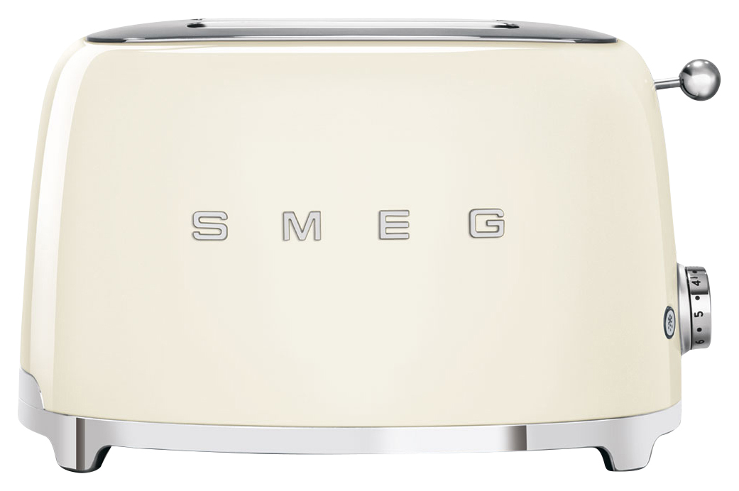 Smeg TSF01CRUK Two Slice Toaster - Cream