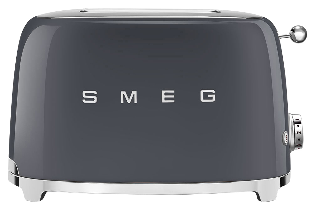 Smeg TSF01GRUK Two Slice Toaster - Slate Grey