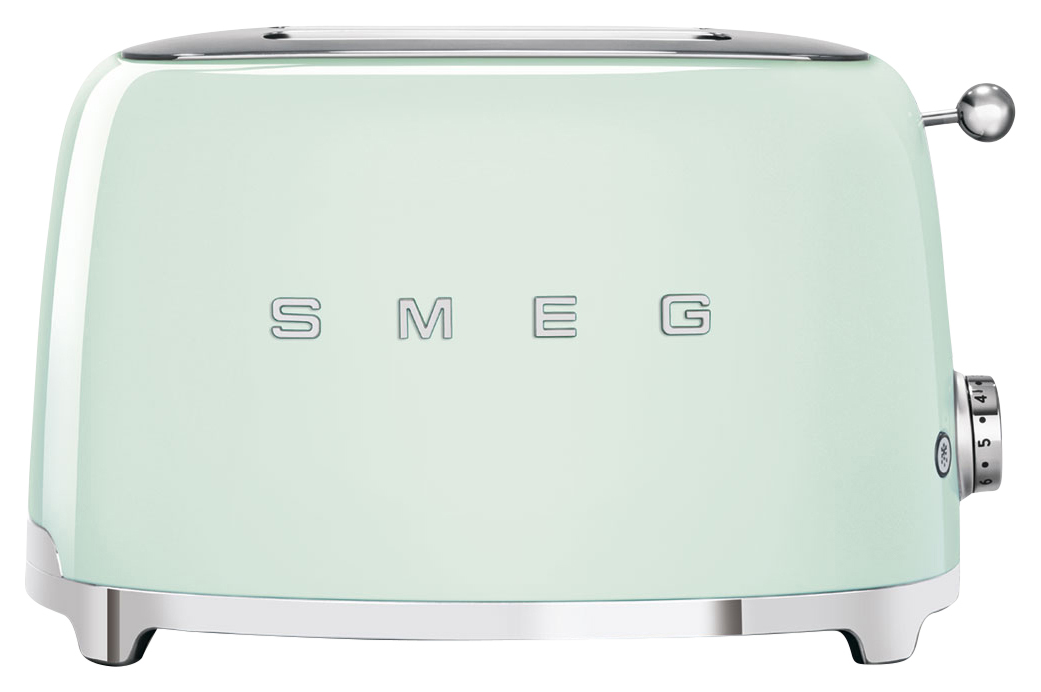 Smeg TSF01PGUK Two Slice Toaster - Pastel Green