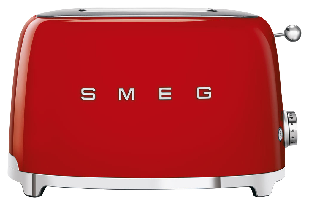 Smeg TSF01RDUK Two Slice Toaster - Red