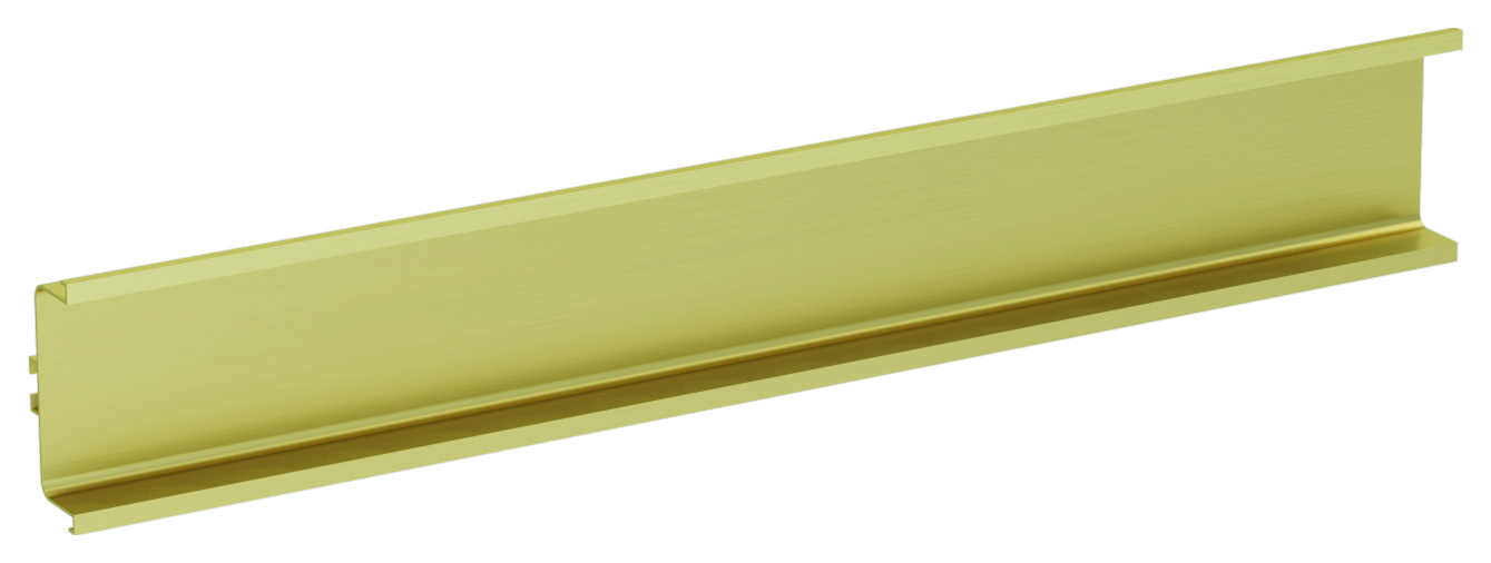 Be Modern Botanica 602mm Horizontal Profile Rail - Brushed Brass