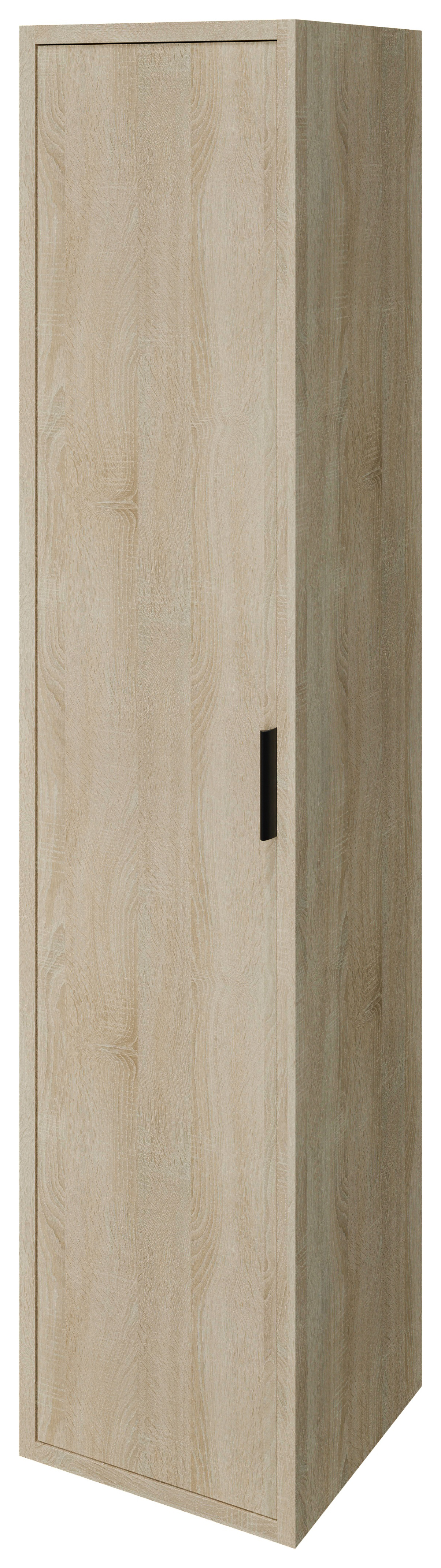 Wickes Nova Davos Oak Wall Hung Tower Unit - 1400 x 300mm