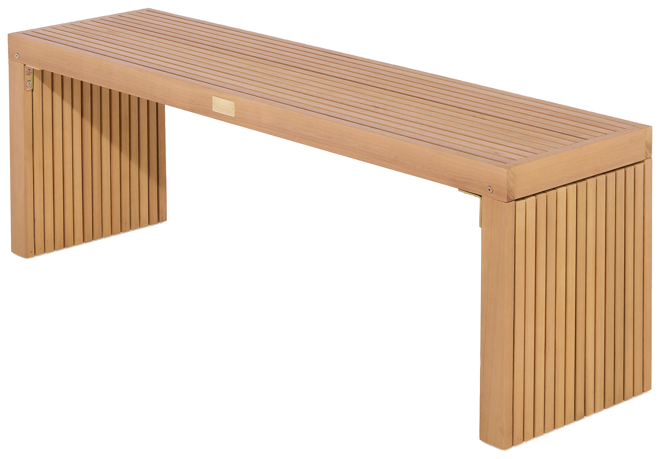 Rowlinson Kyoto 3 Seat Contemporary Hardwood Bench