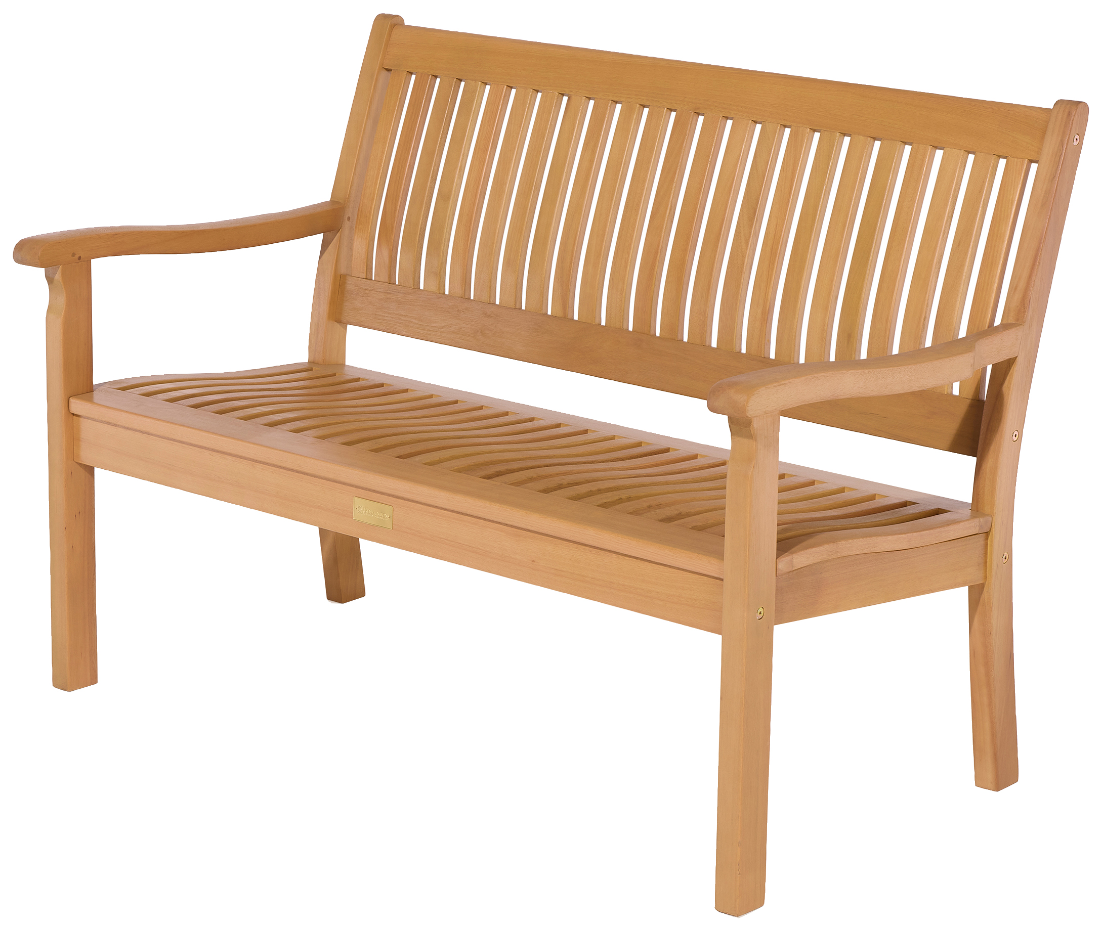 Rowlinson Farnham 2 Seat Hardwood Bench