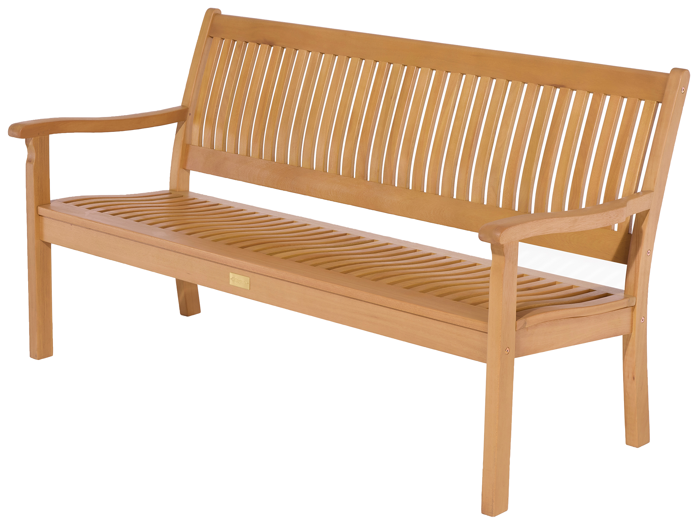 Rowlinson Hemsway 3 Seat Hardwood Bench