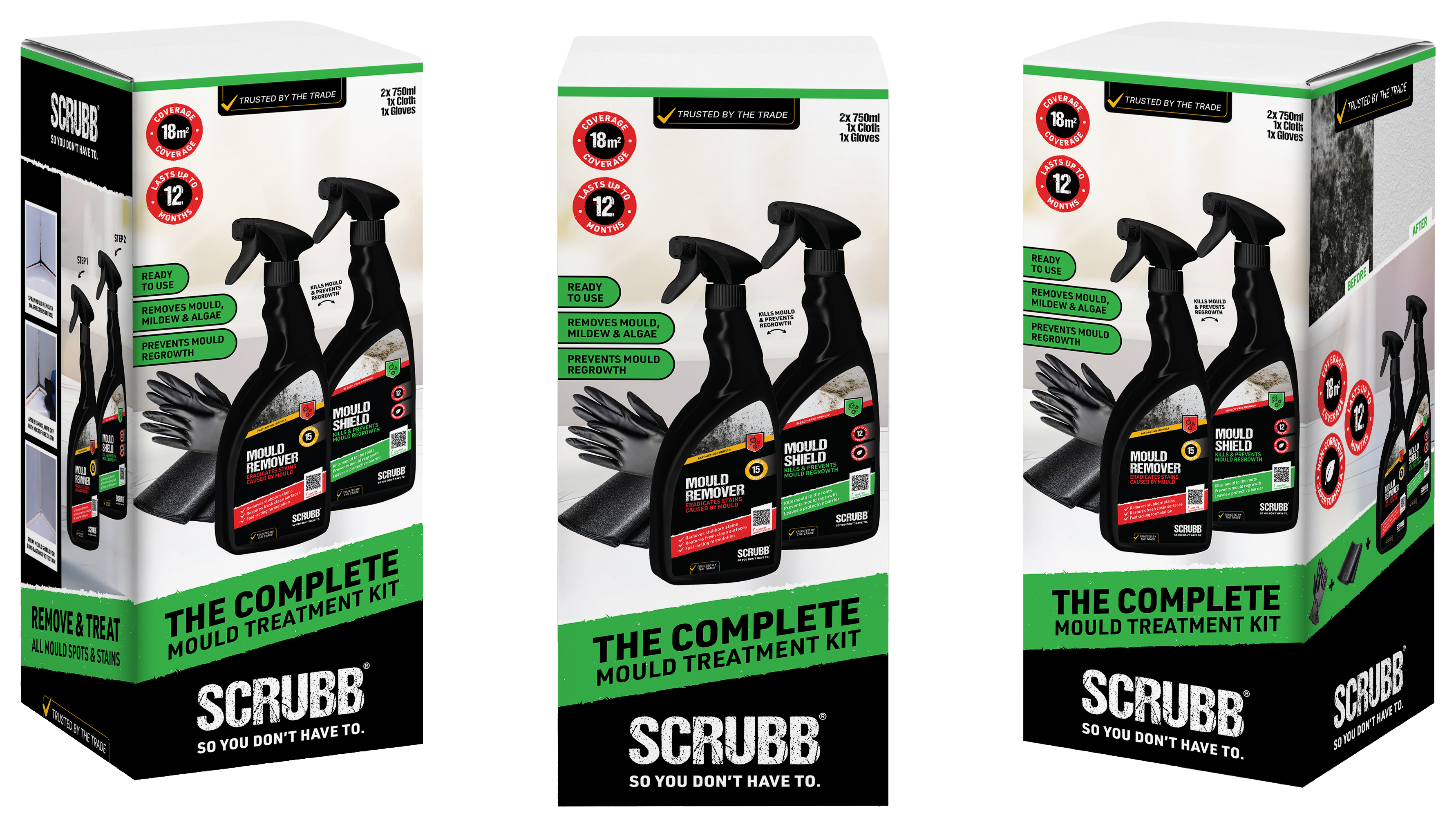 SCRUBB Complete Mould Removal Kit
