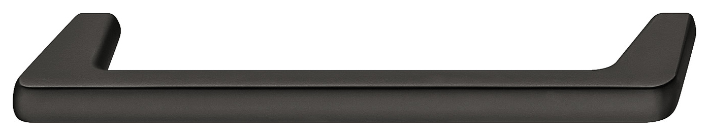 Hafele Conica Matt Black Pull Handle for Bathrooms - 160mm