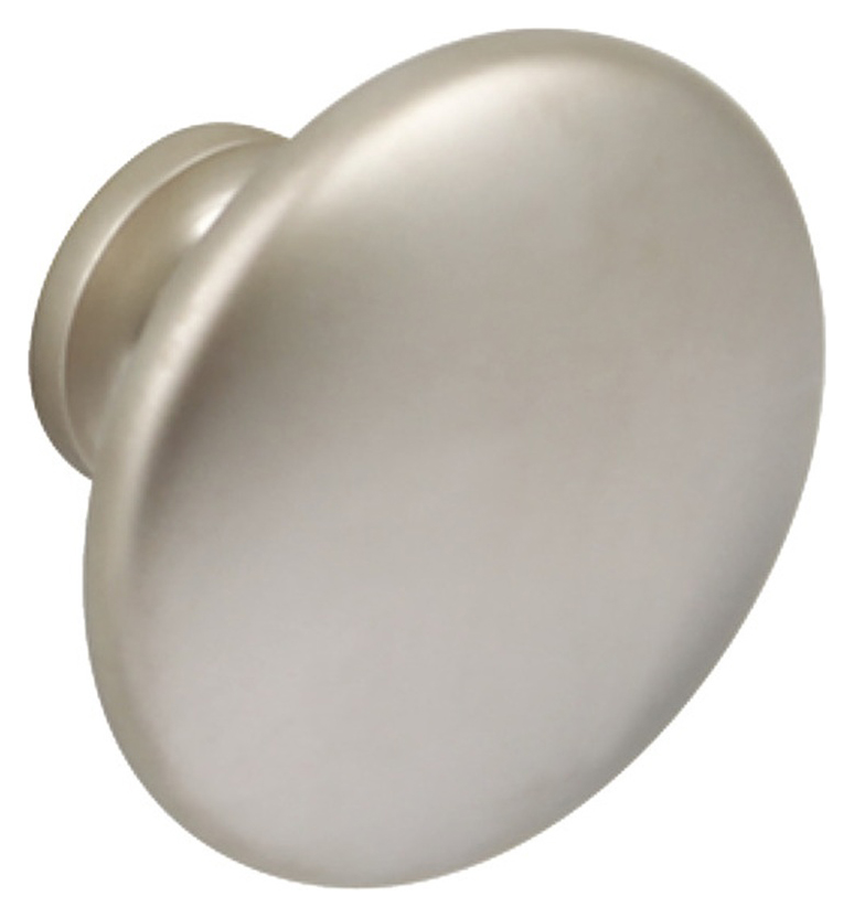 Hafele Amelia Stainless Steel Effect Knob Handle for Bathrooms - 34mm