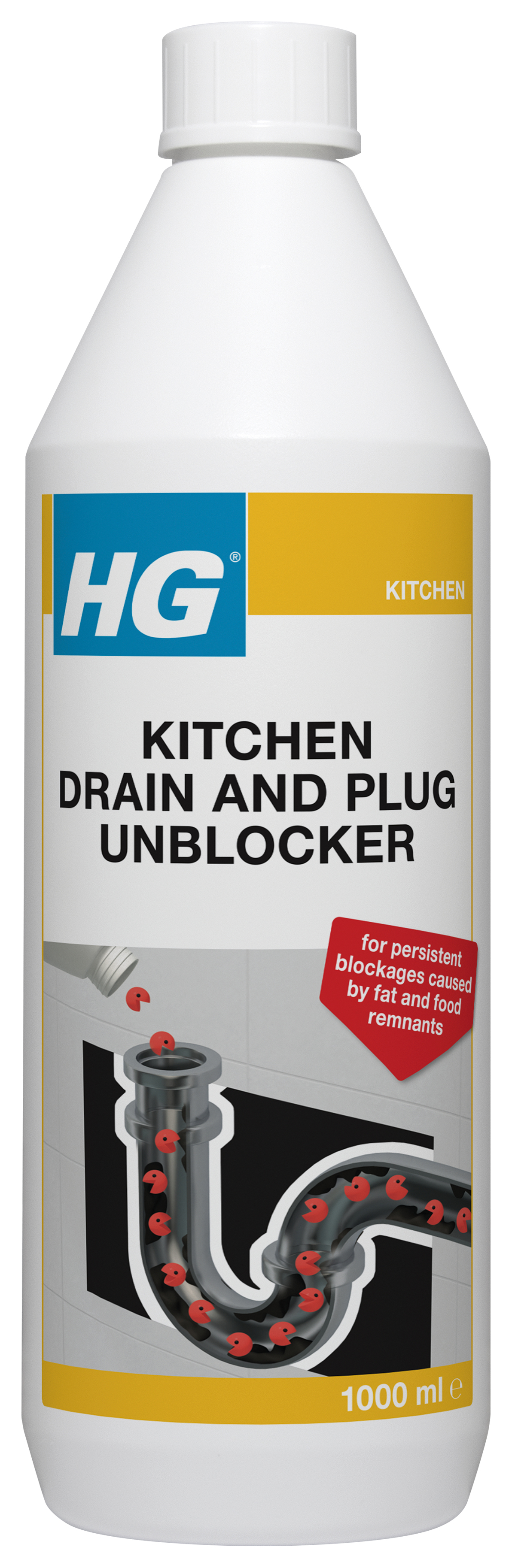 HG Kitchen Drain & Plug Unblocker - 1L