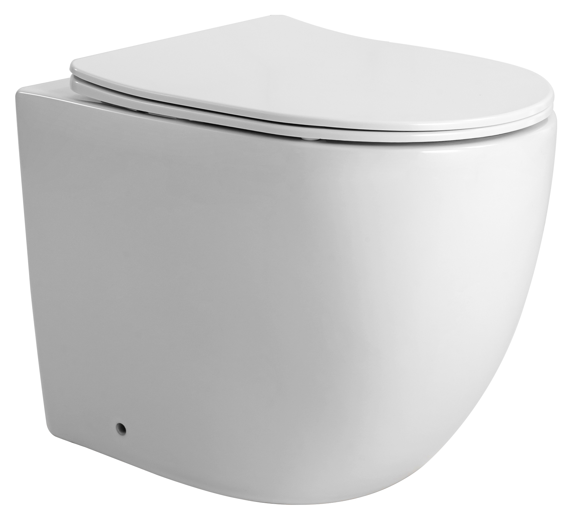 Wickes Terena Vortex Easy Clean Wall Hung Toilet Pan & Soft Close Seat