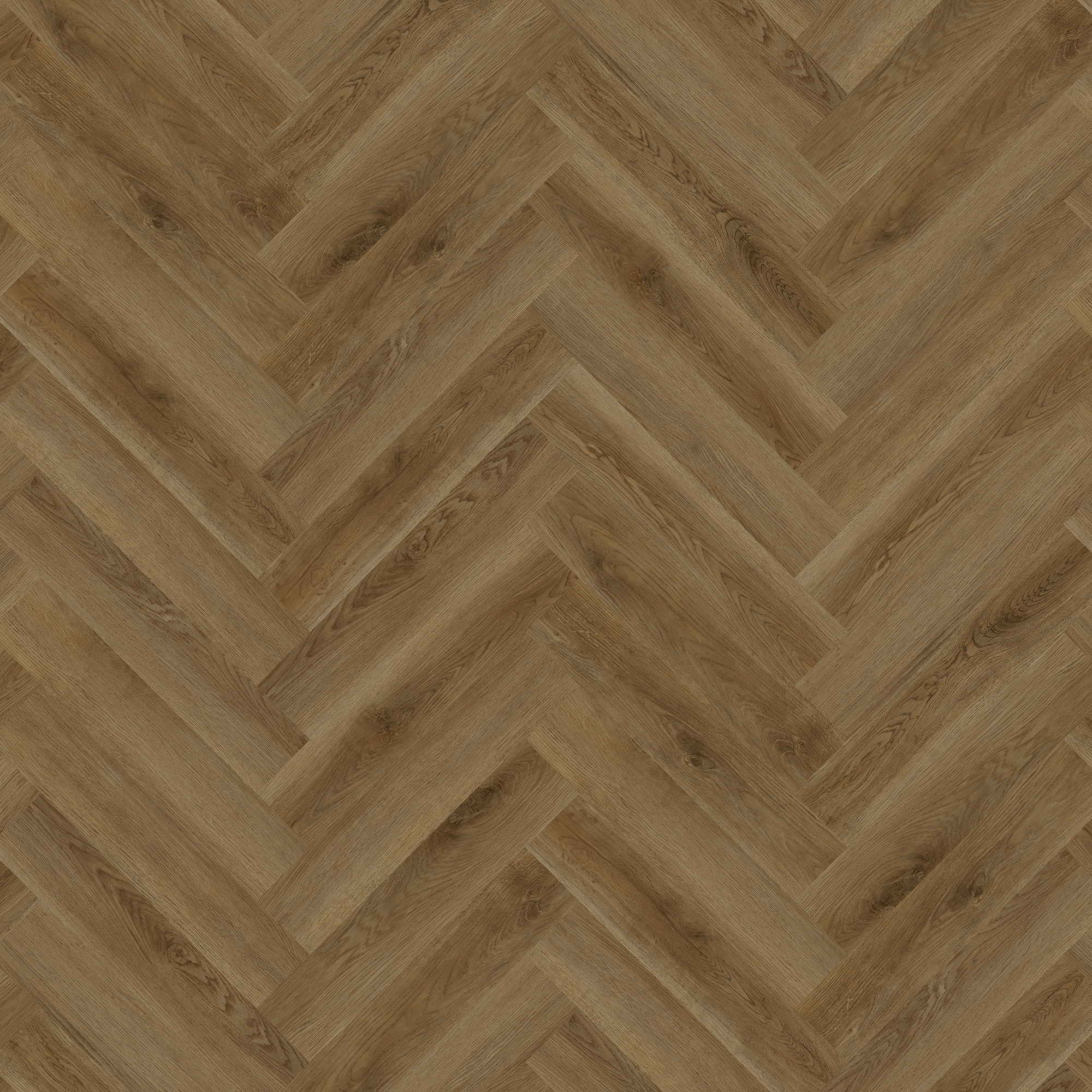 Novocore Natural Oak Herringbone Luxury Vinyl Flooring with Integrated Underlay - 2.42m2