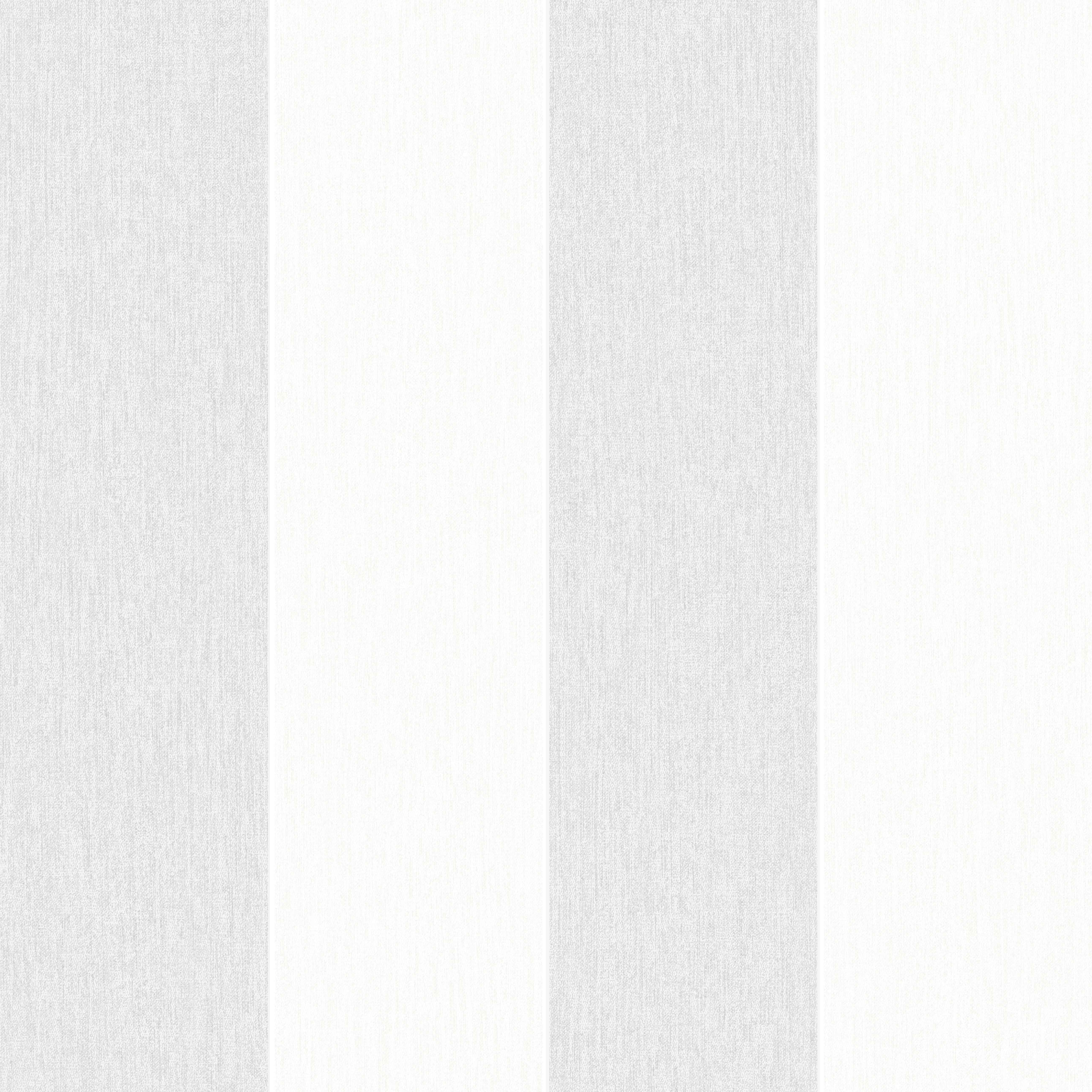 Superfresco Easy Calico Stripe Grey Wallpaper Sample