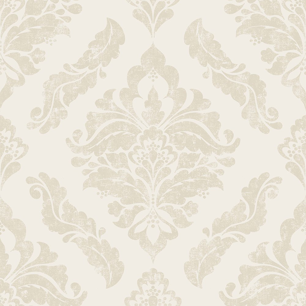 Boutique Damaris Cream Wallpaper Sample