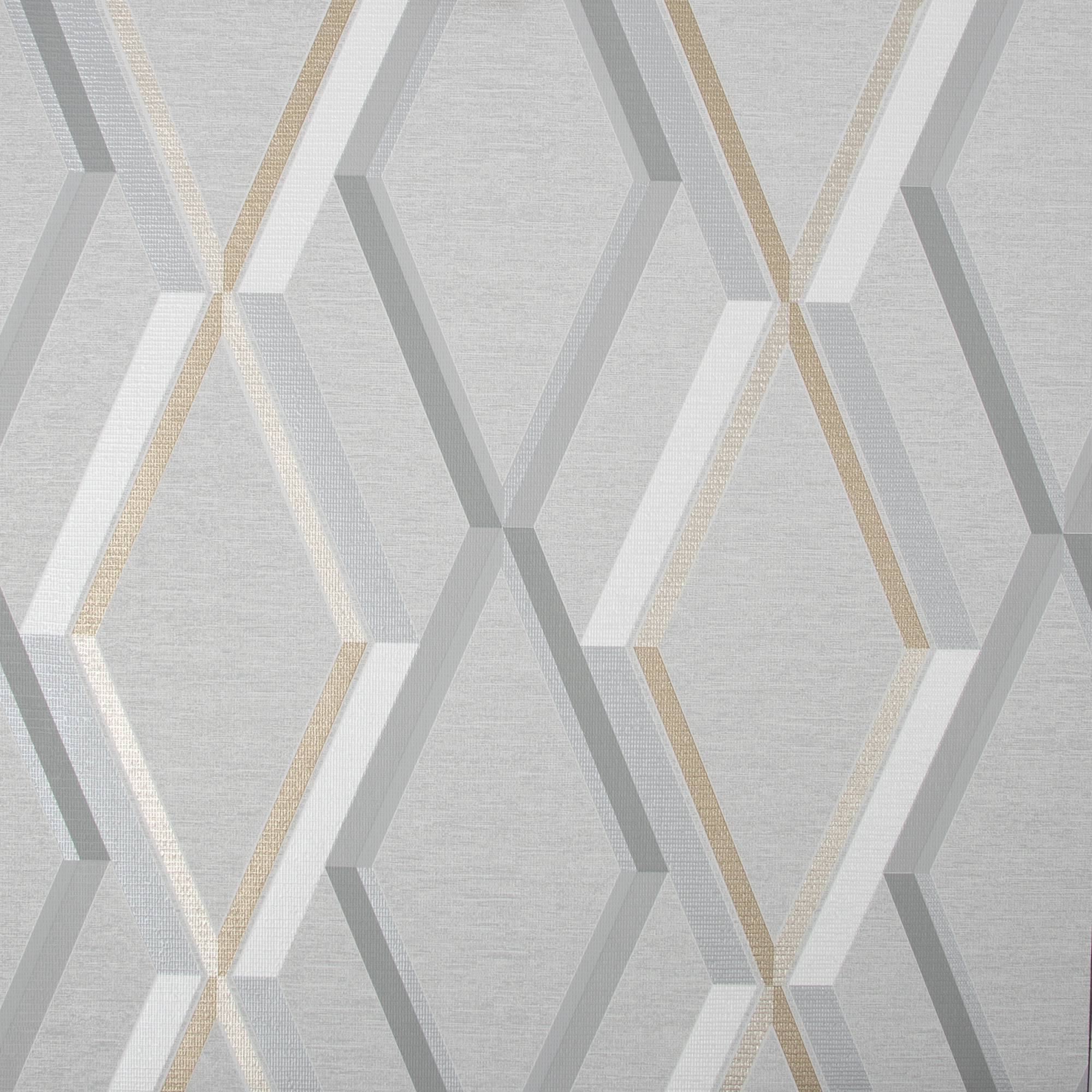 Superfresco Easy Prestige Geo Grey Wallpaper Sample