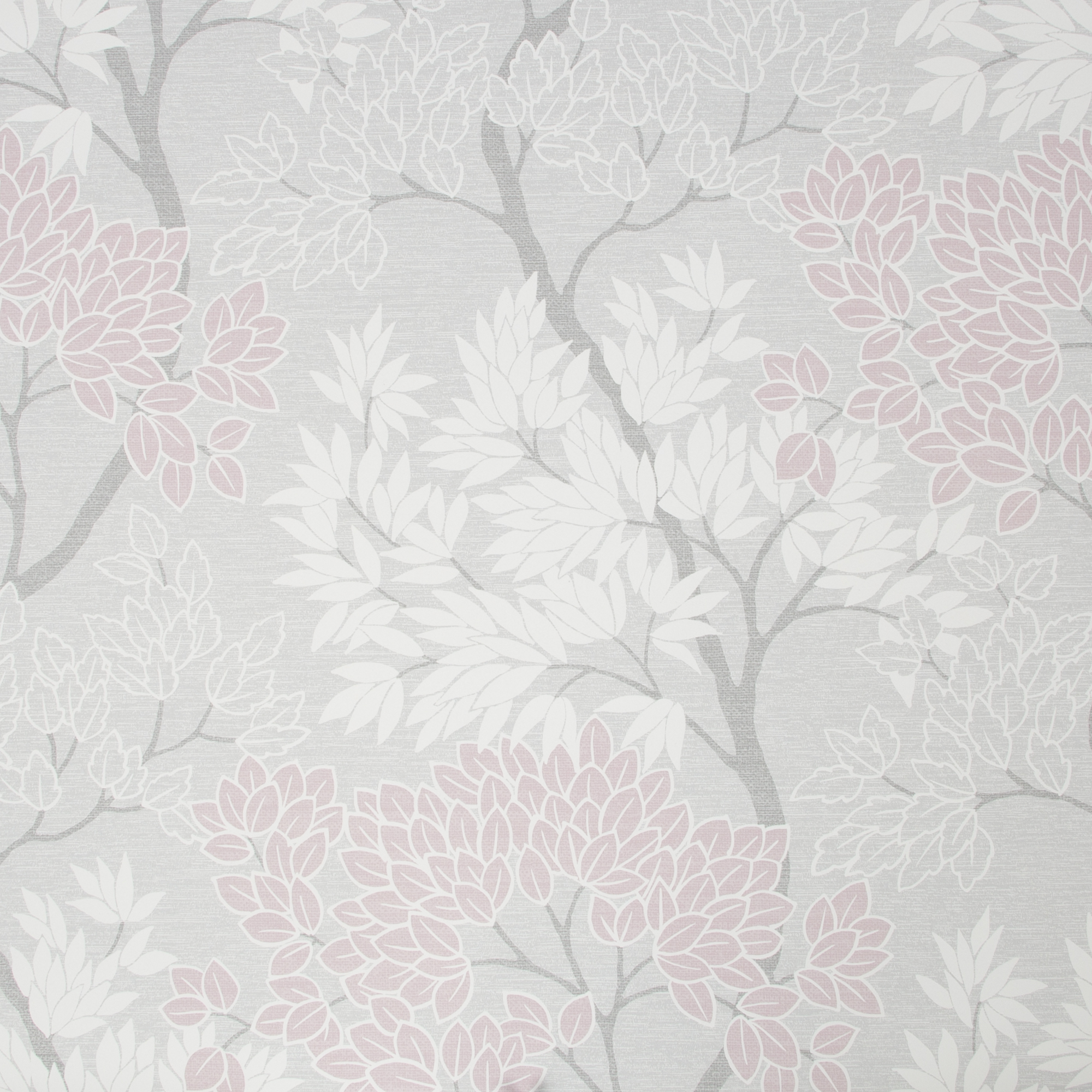 Fresco Lykke Tree Pink Wallpaper Sample