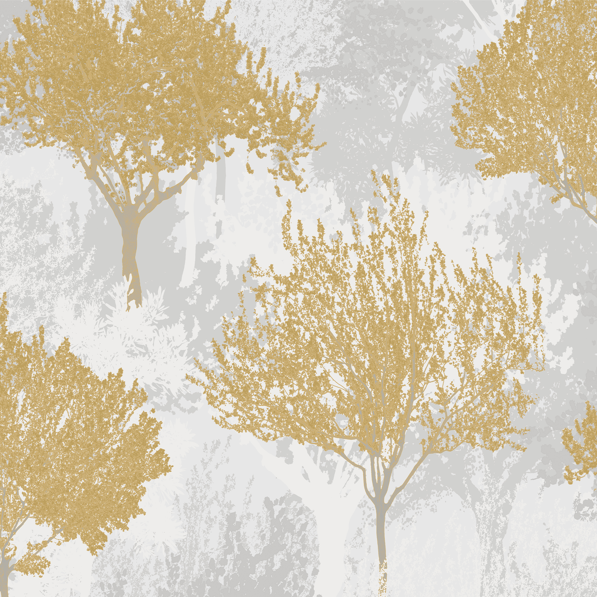Superfresco Easy Birch Mustard Wallpaper Sample
