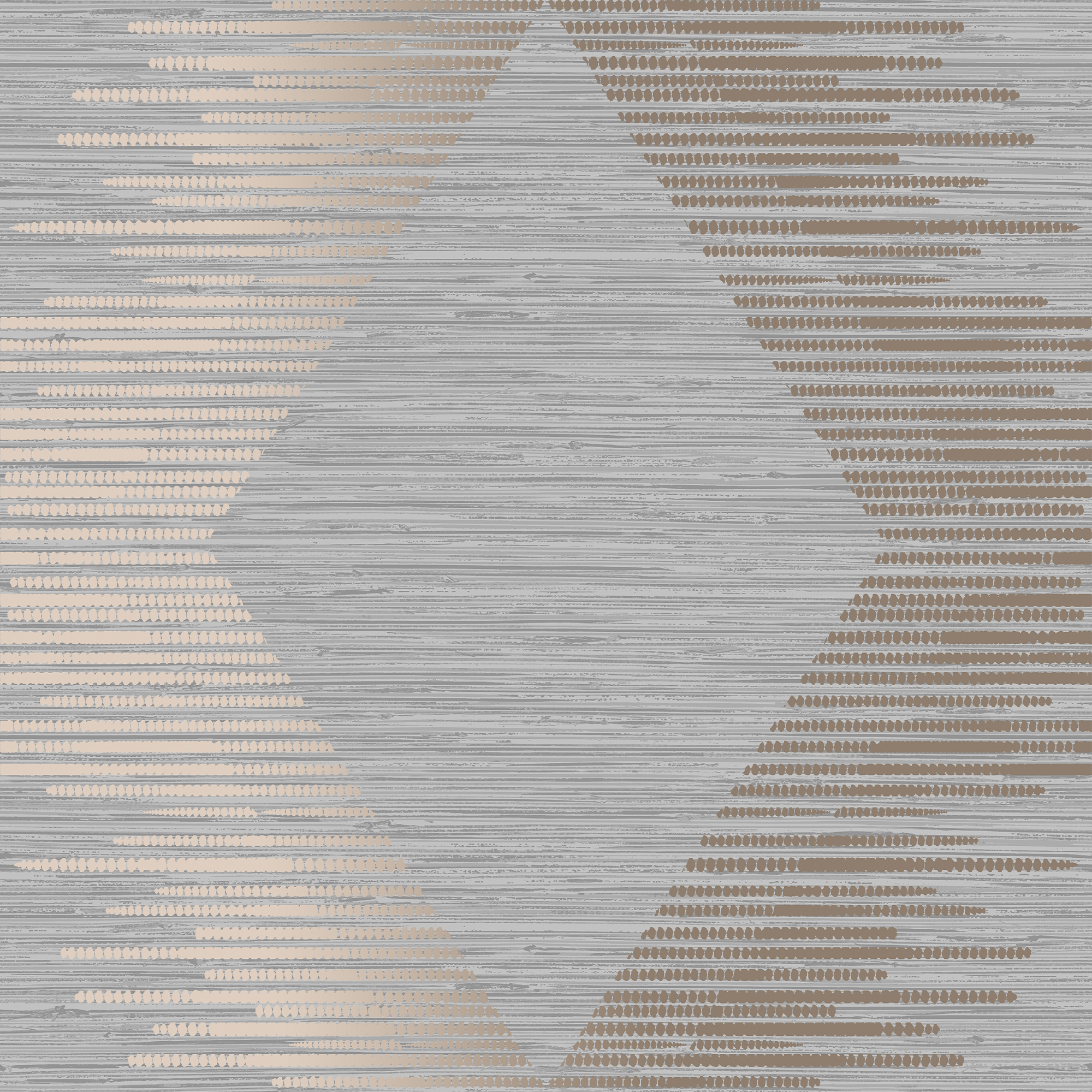 Superfresco Easy Serenity Geo Grey/Rose Gold Wallpaper Sample