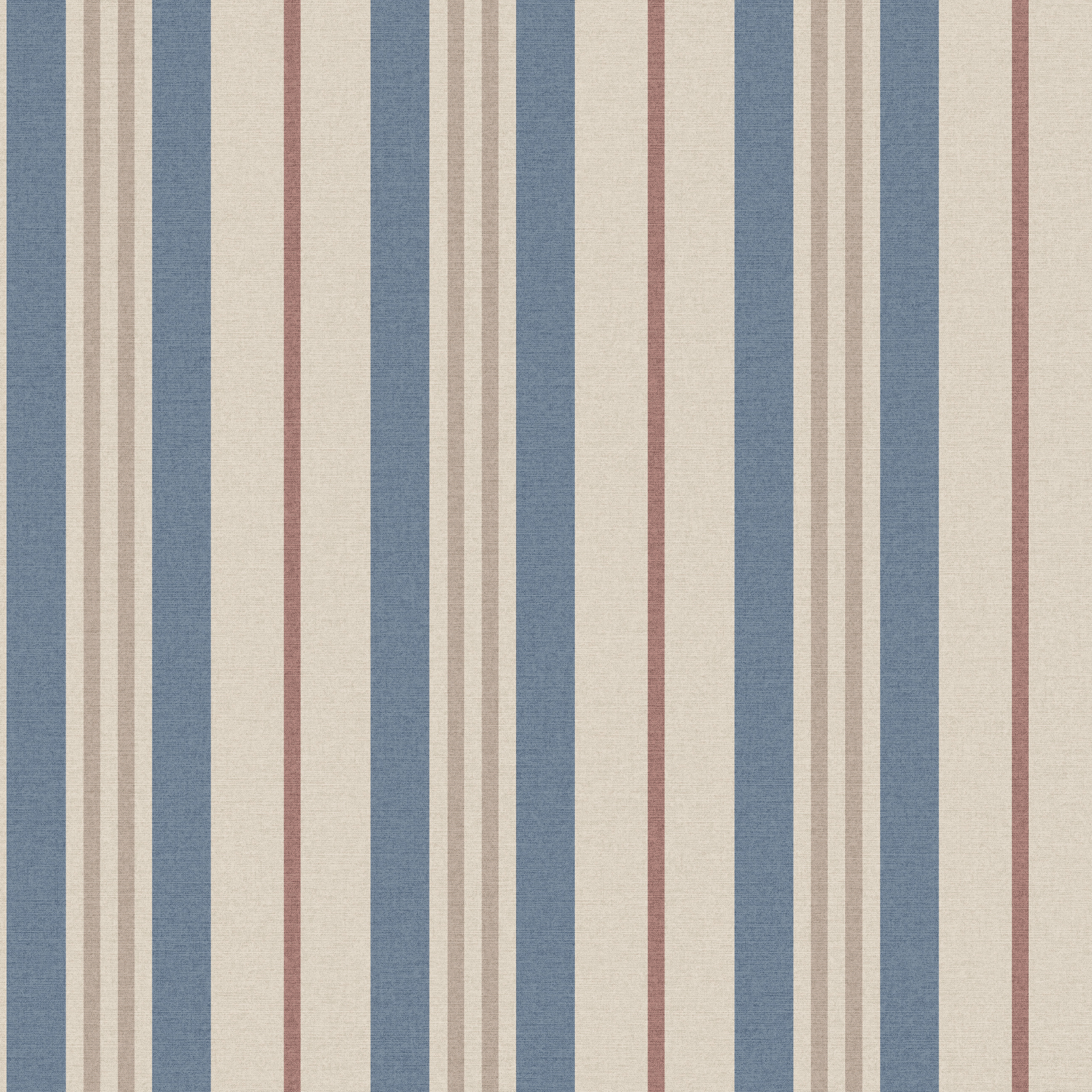 Joules Grove Stripe Pink/Blue Wallpaper Sample